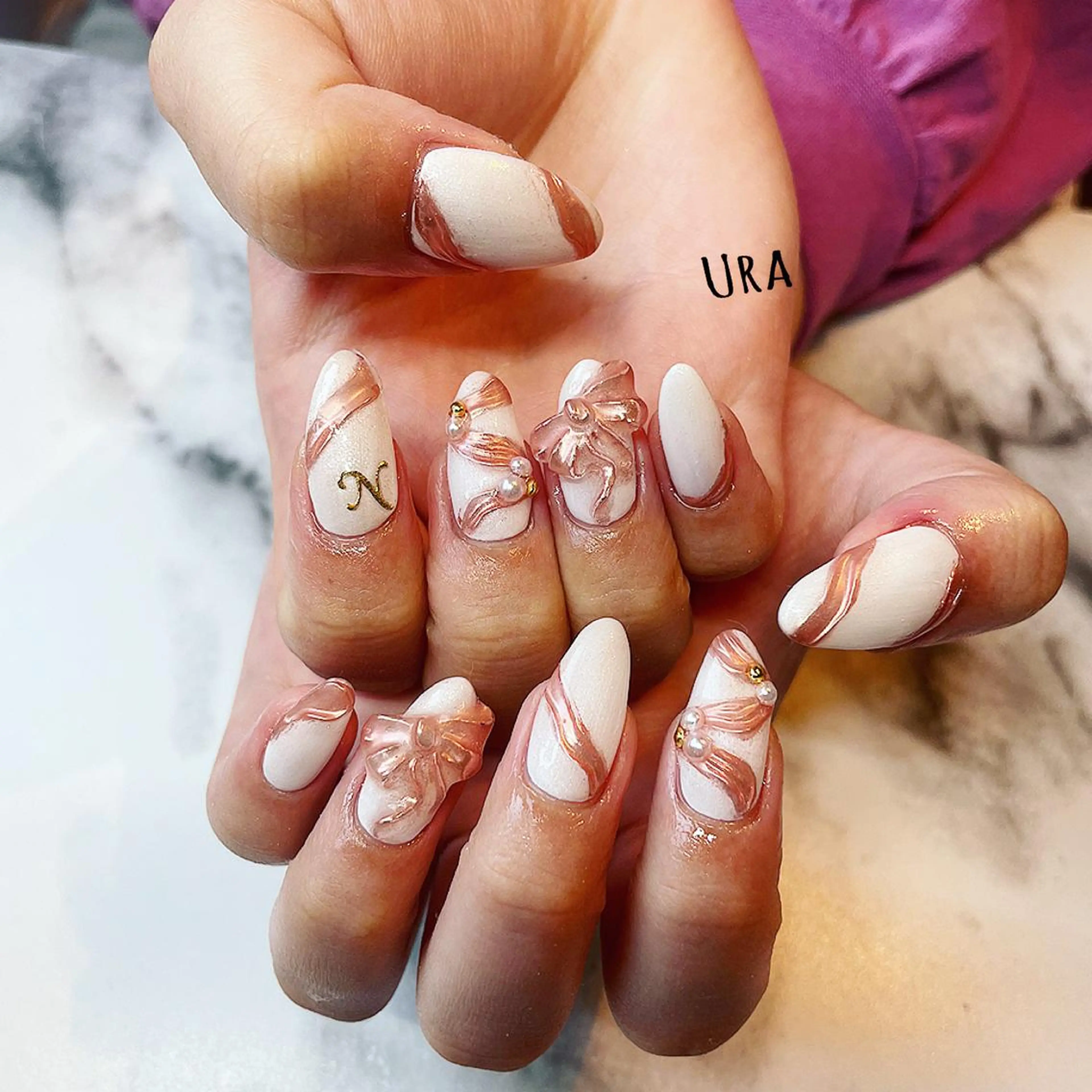 ネイル ハンドネイル UrakoNail 《nail》のネイルデザイン