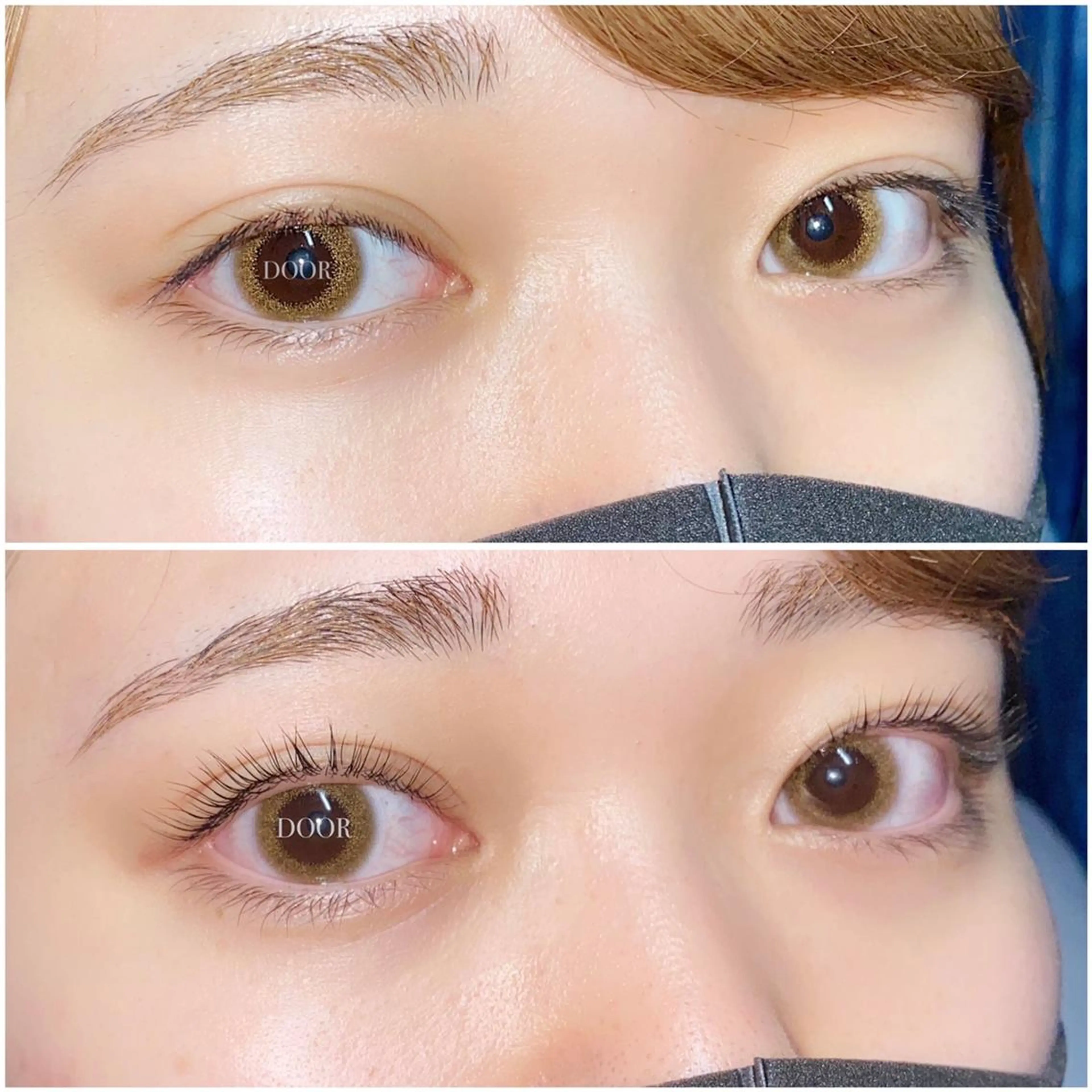 マツエク・マツパ 一重×まつ毛パーマ マツパ RINA 💜のマツエク・マツパデザイン