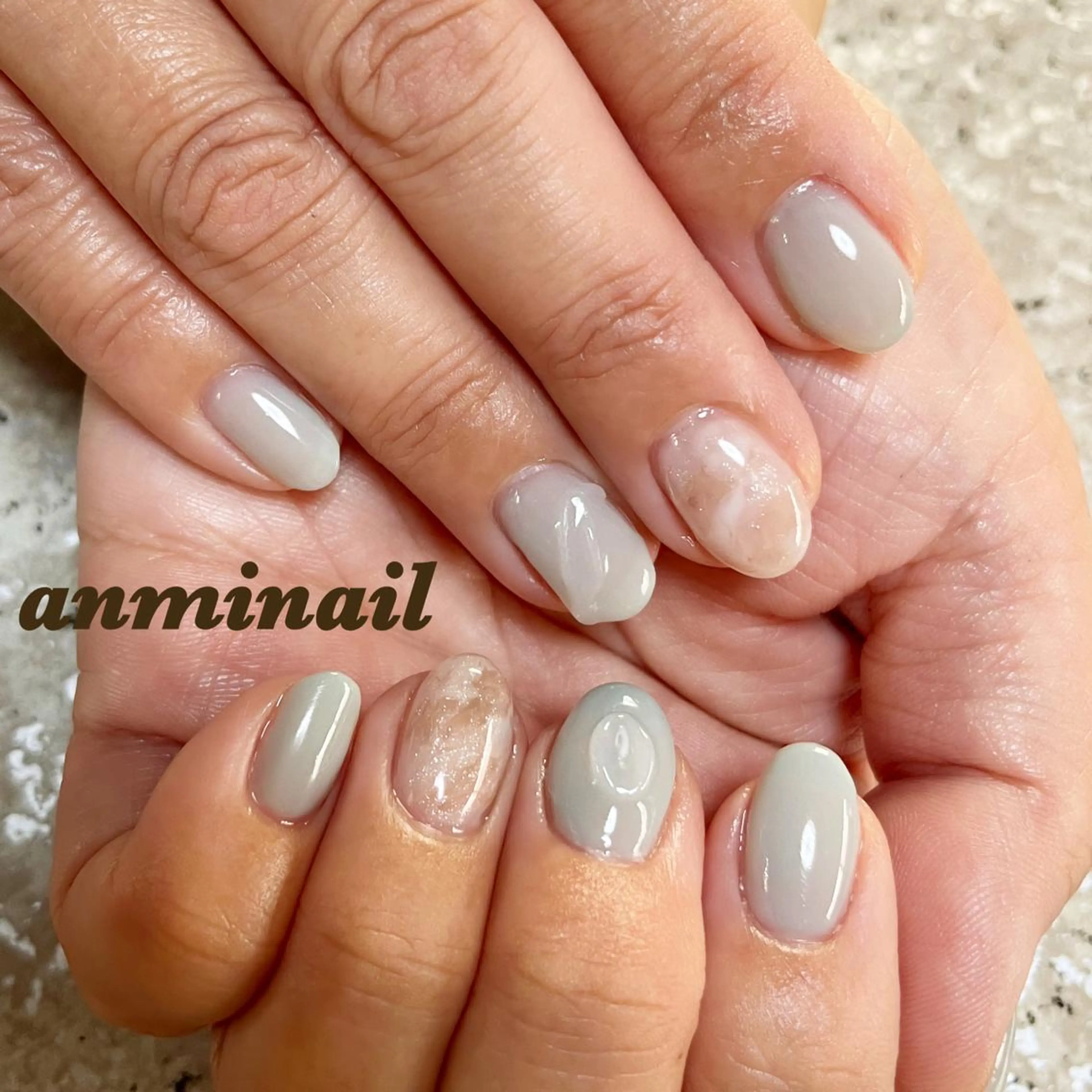 ネイル ハンドネイル 野宮 和美のネイルデザイン