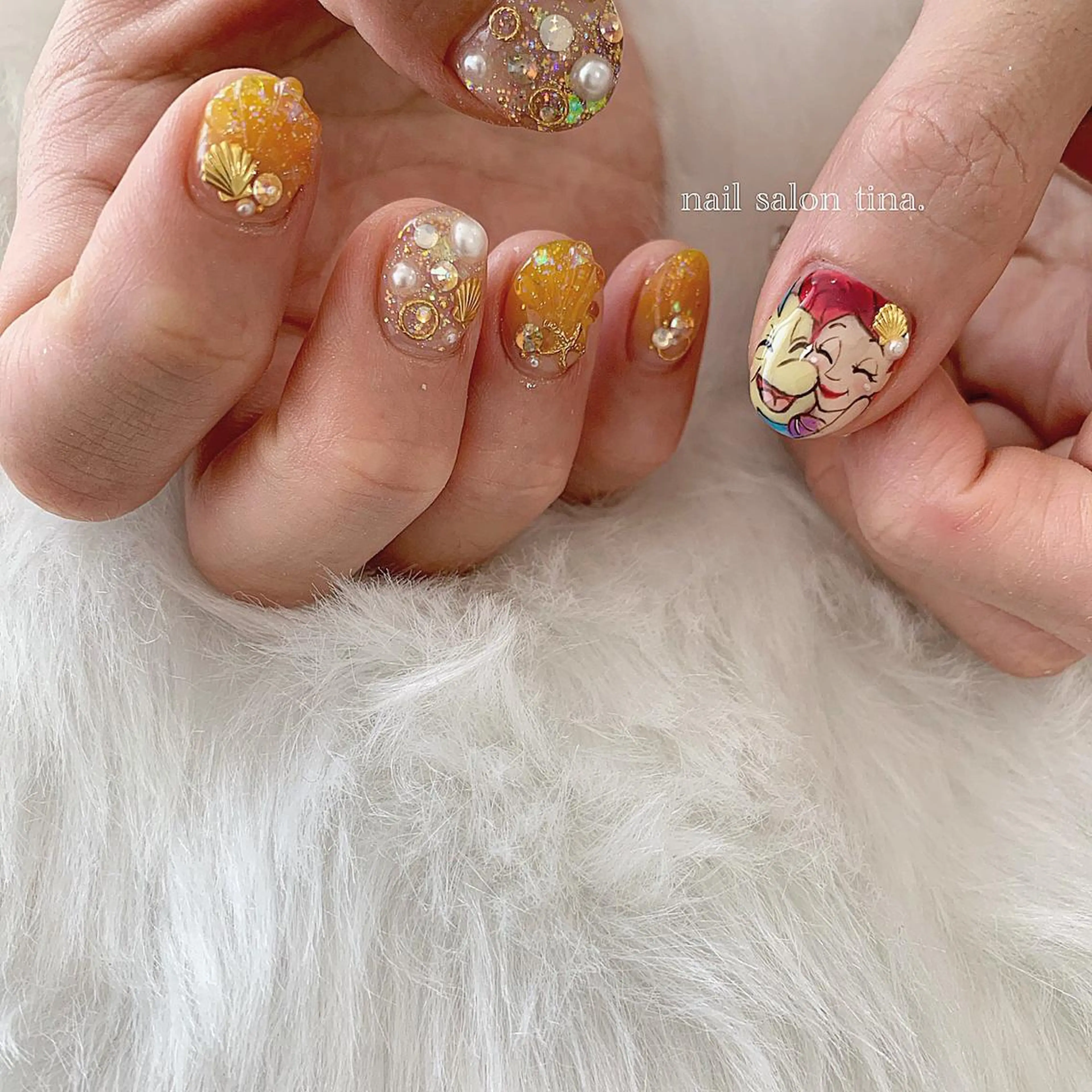 ネイル nail salon tina.所属・中山 はづきのネイルデザイン