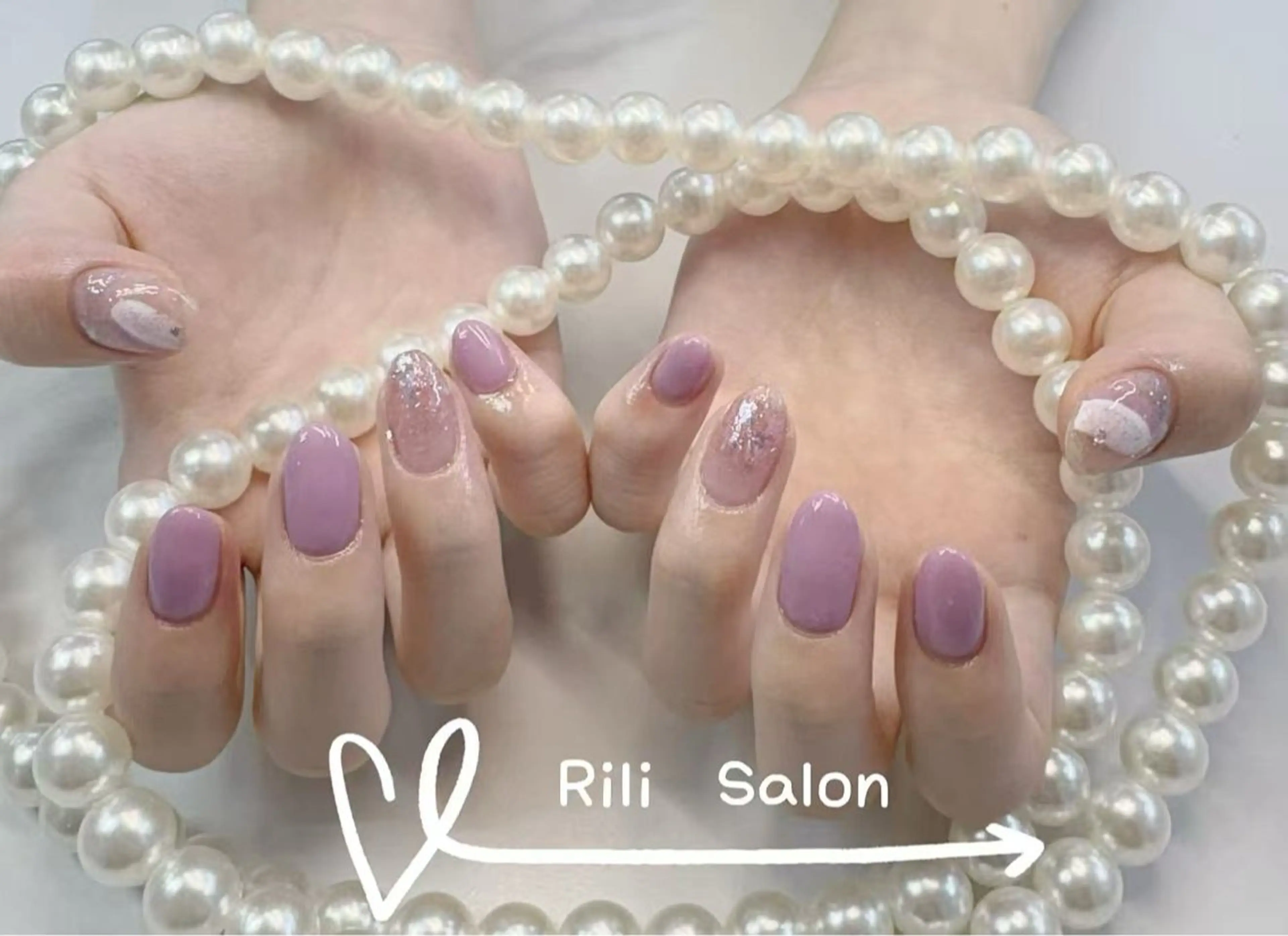 ネイル ハンドネイル Rili🌸Nail かなのネイルデザイン
