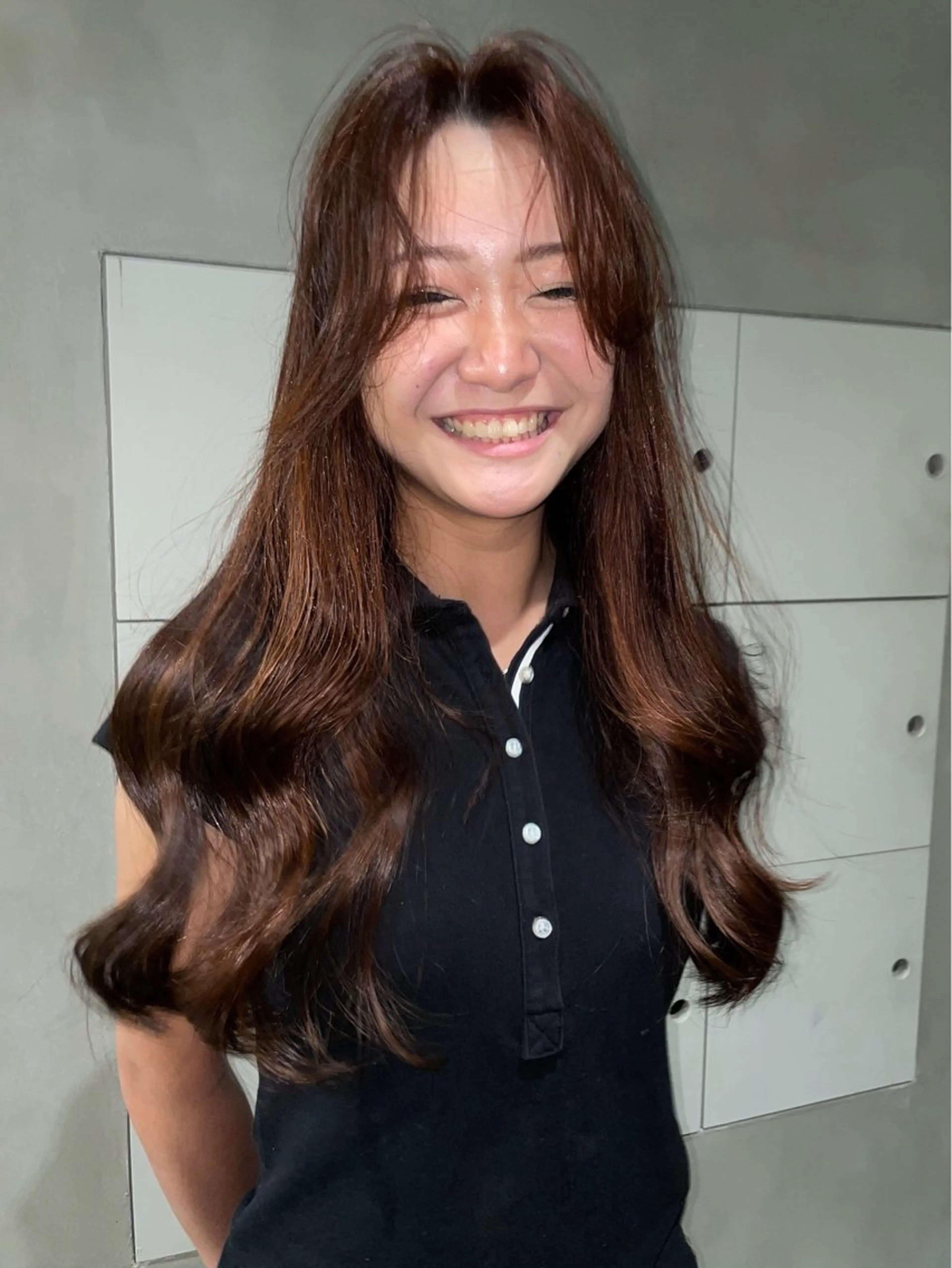 ロング カラー ヘアカラー 大阪/心斎橋/堀江 /新規大募集/ちひろのヘアスタイル