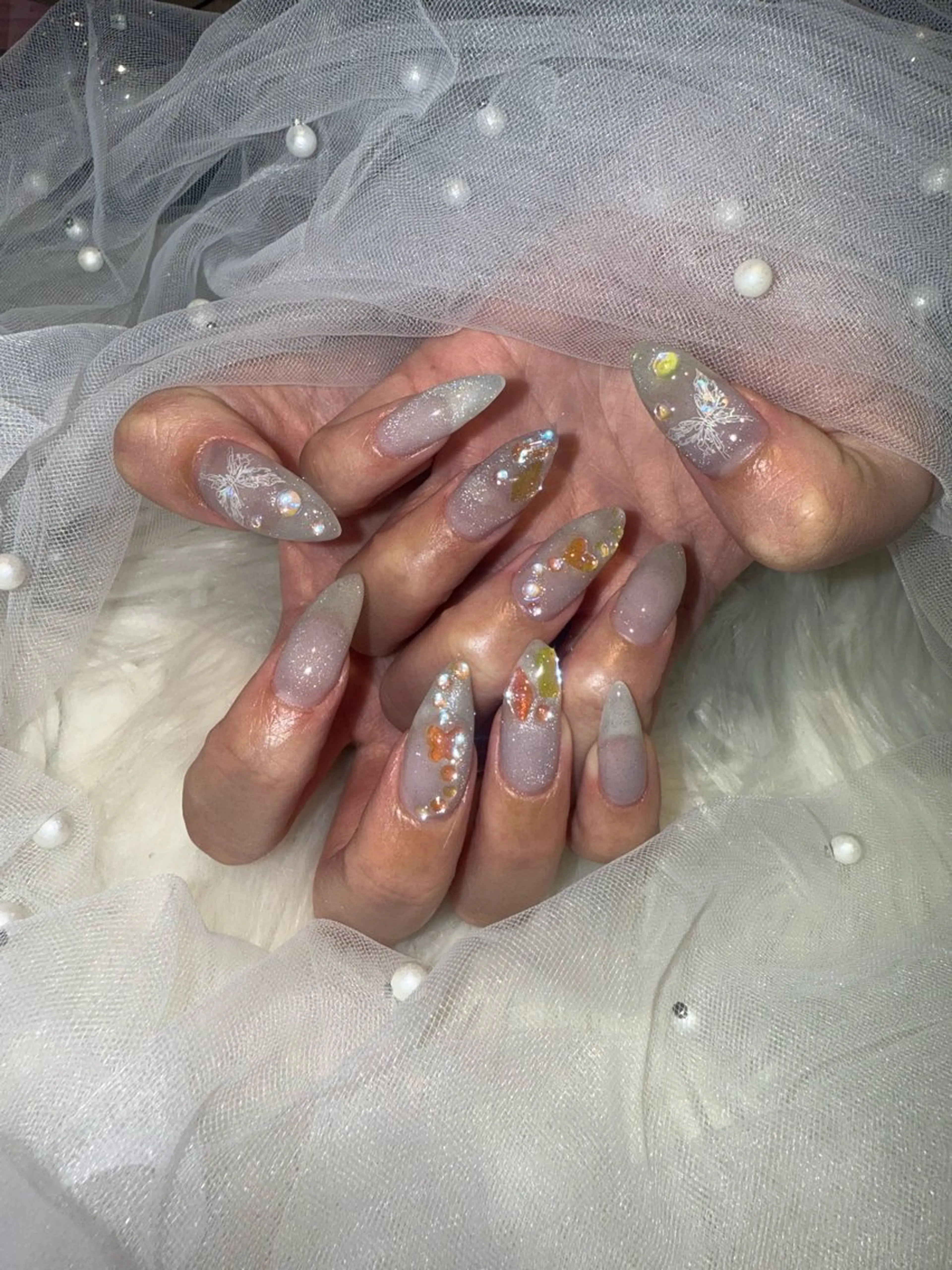 ネイル ハンドネイル SHELL NAIL yamadaのネイルデザイン