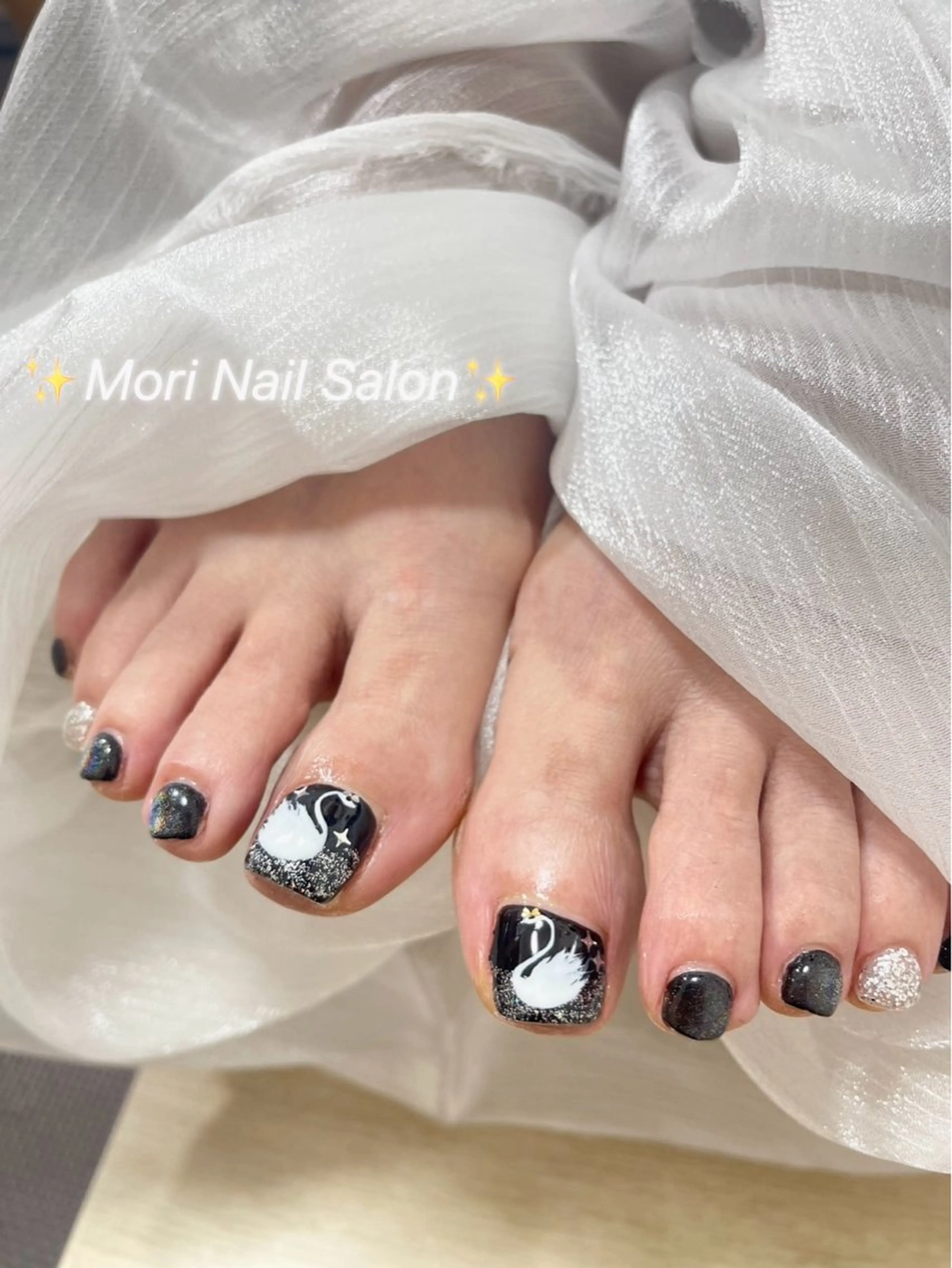 ネイル アートネイル フットネイル MORI ネイル SALONのネイルデザイン