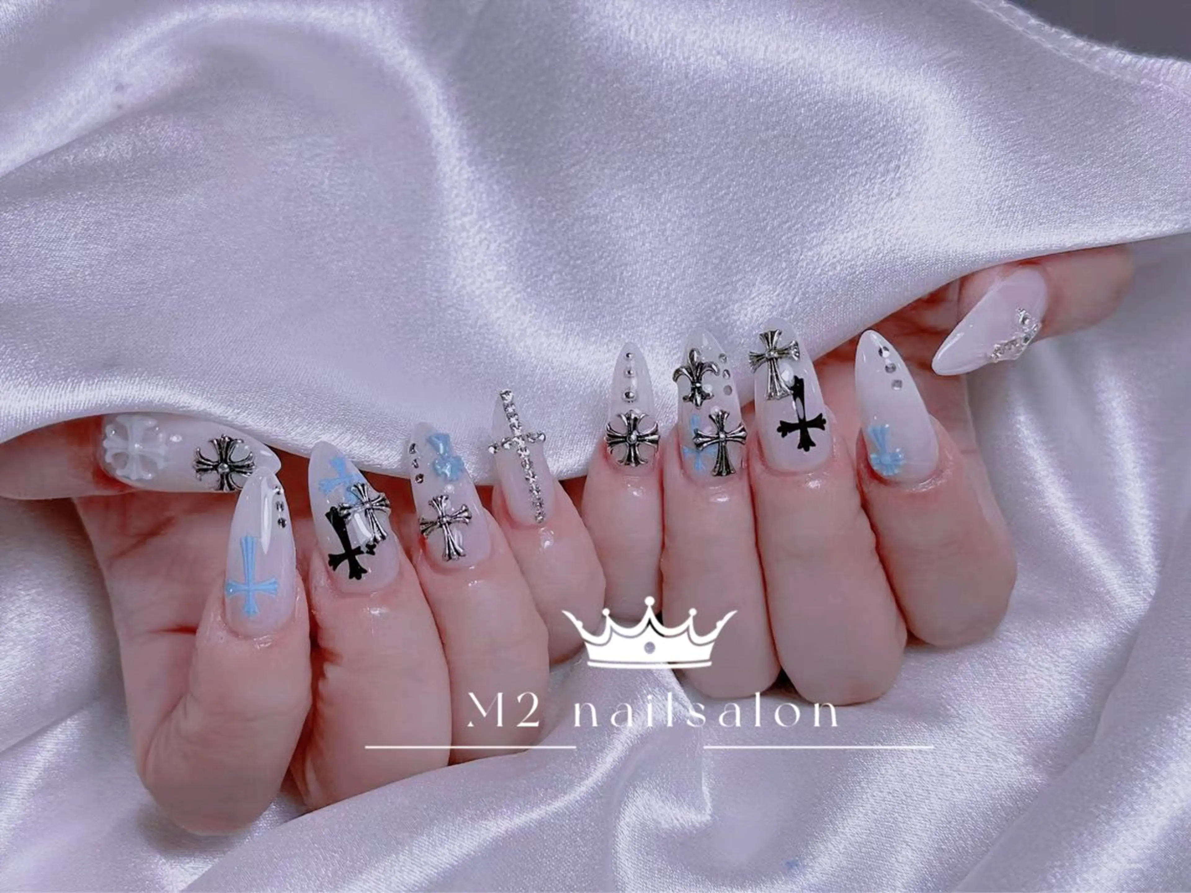 ネイル ハンドネイル 長さだし専門店 M2 rikaのネイルデザイン