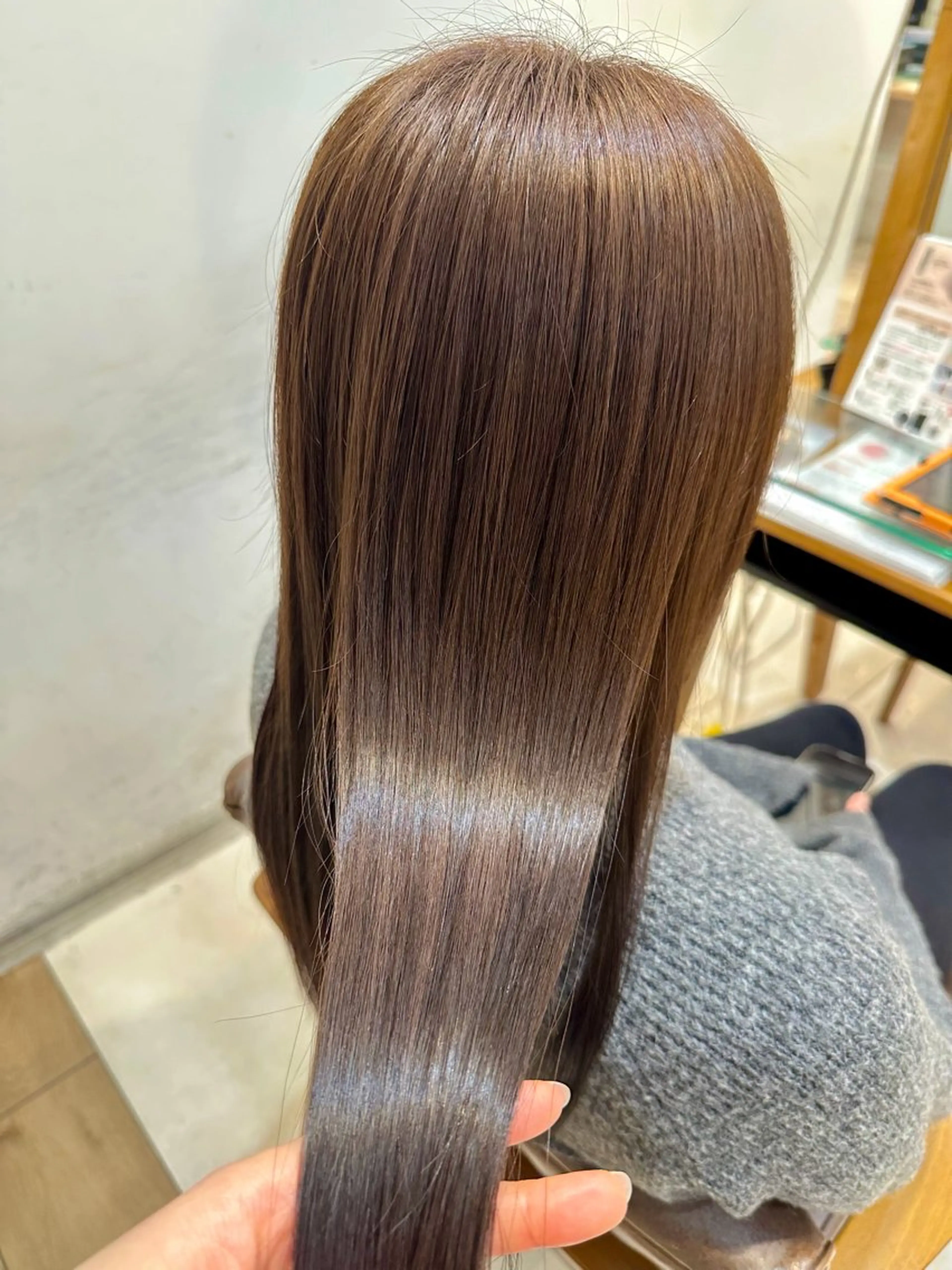 【🍀平日17時以降限定🍀】ワンカラー+treatment🥣🩷🩵の写真