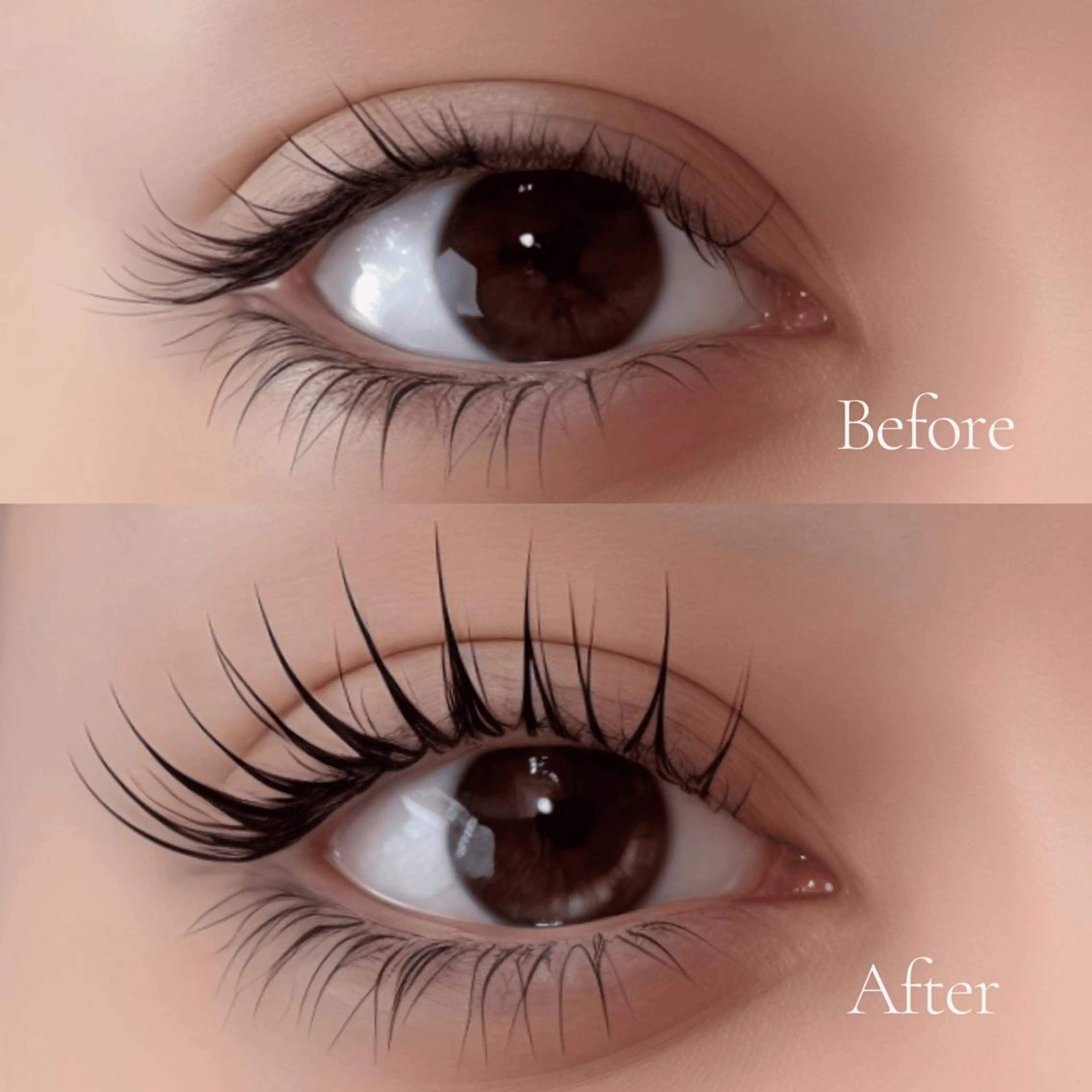 マツエク・マツパ eluna 博多駅前のマツエク・マツパデザイン