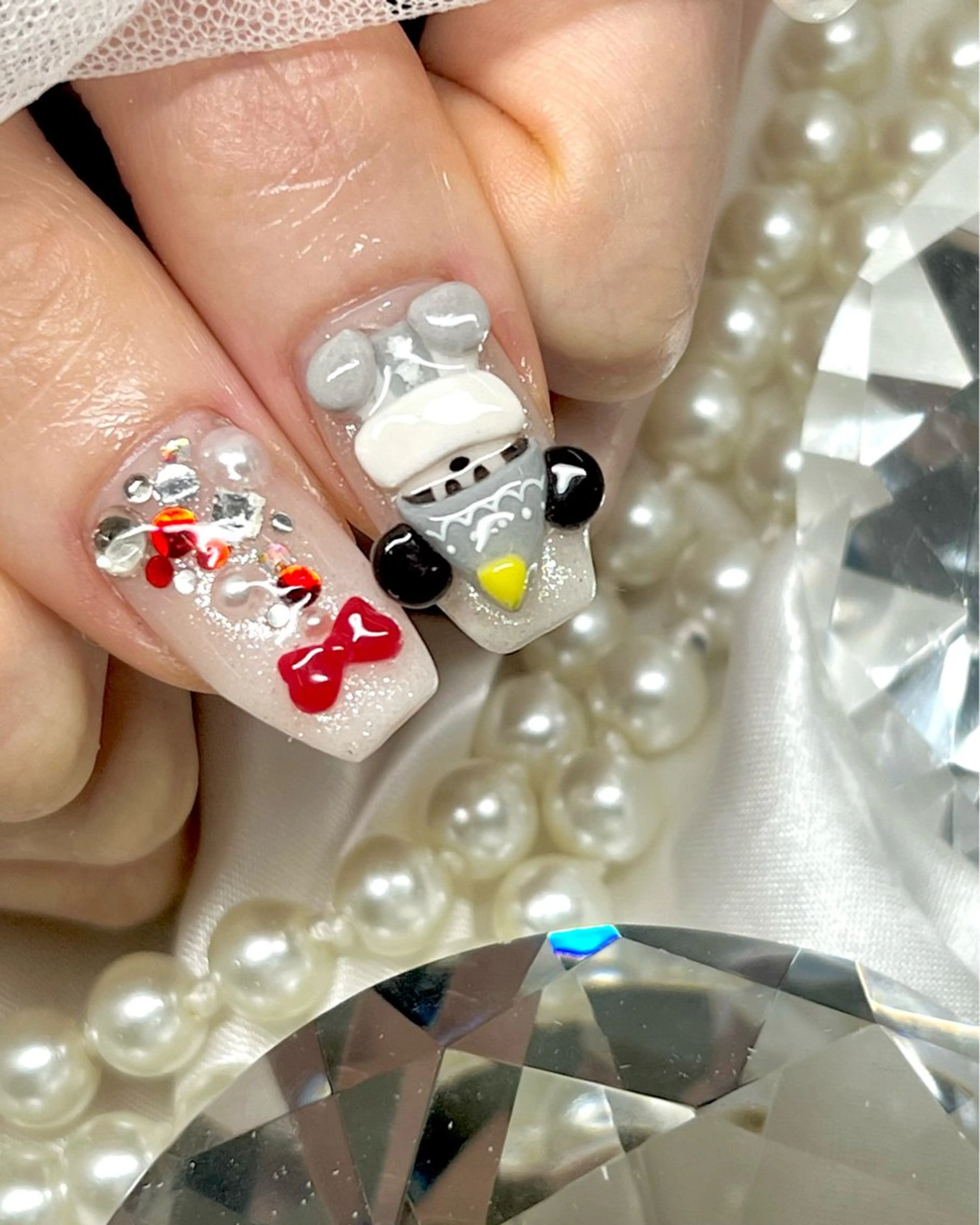 ミディアム ハンドネイル Nailsalon Angeのネイルデザイン