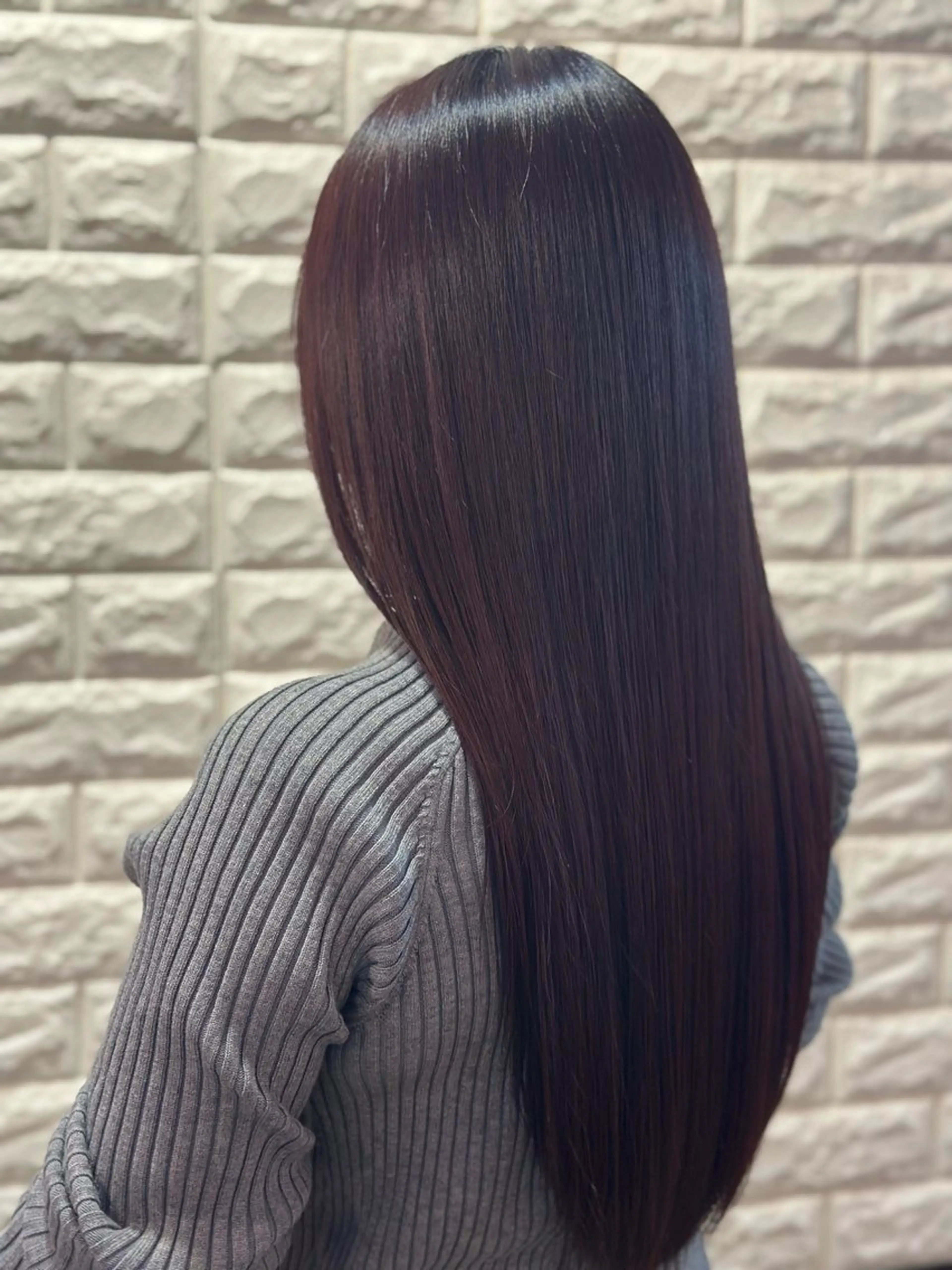 カットカラー。(イルミナカラーok)の写真