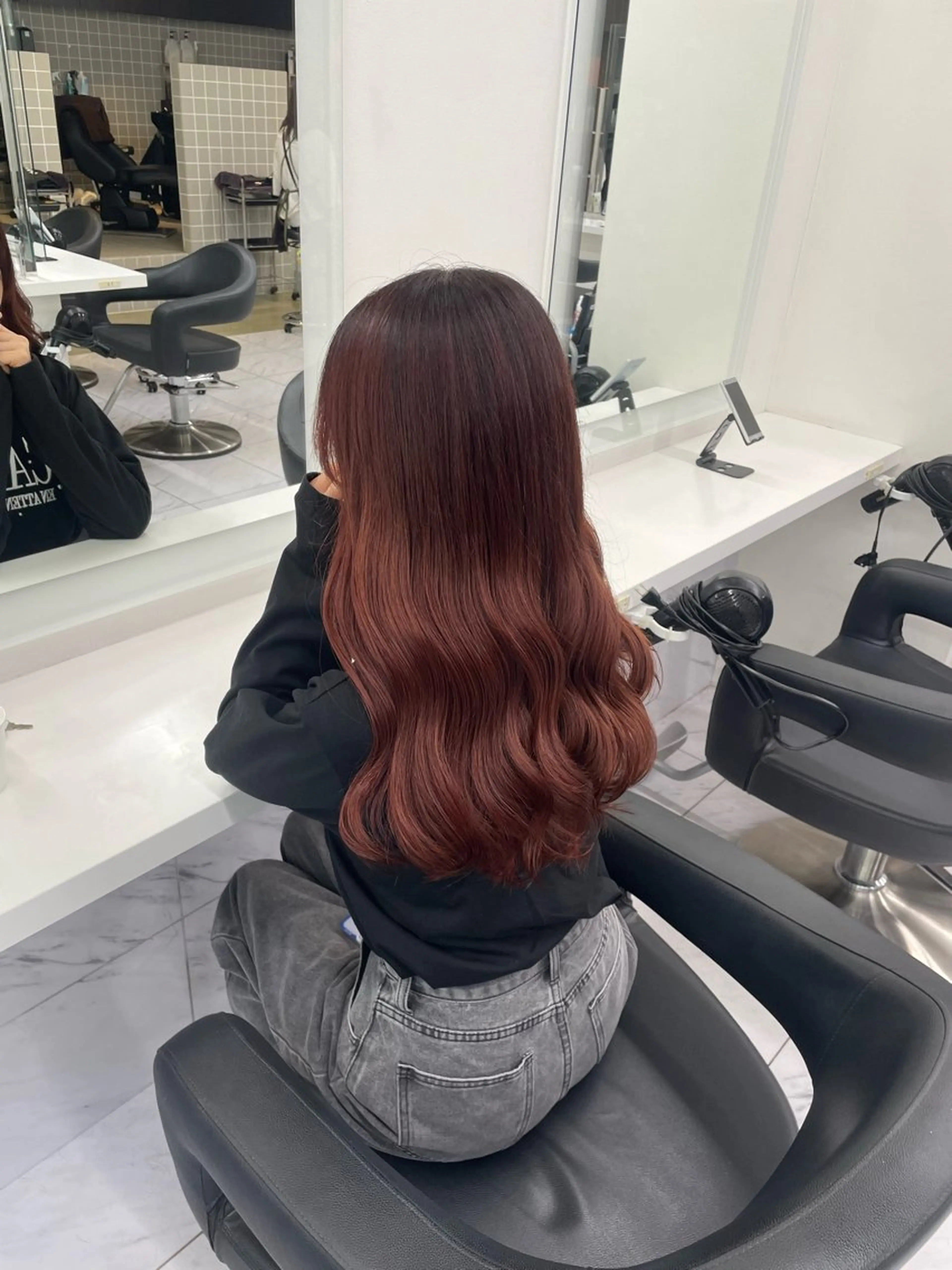 ロング カラー ヘアアレンジ 💗横浜美容室 💗HARUNAのヘアスタイル