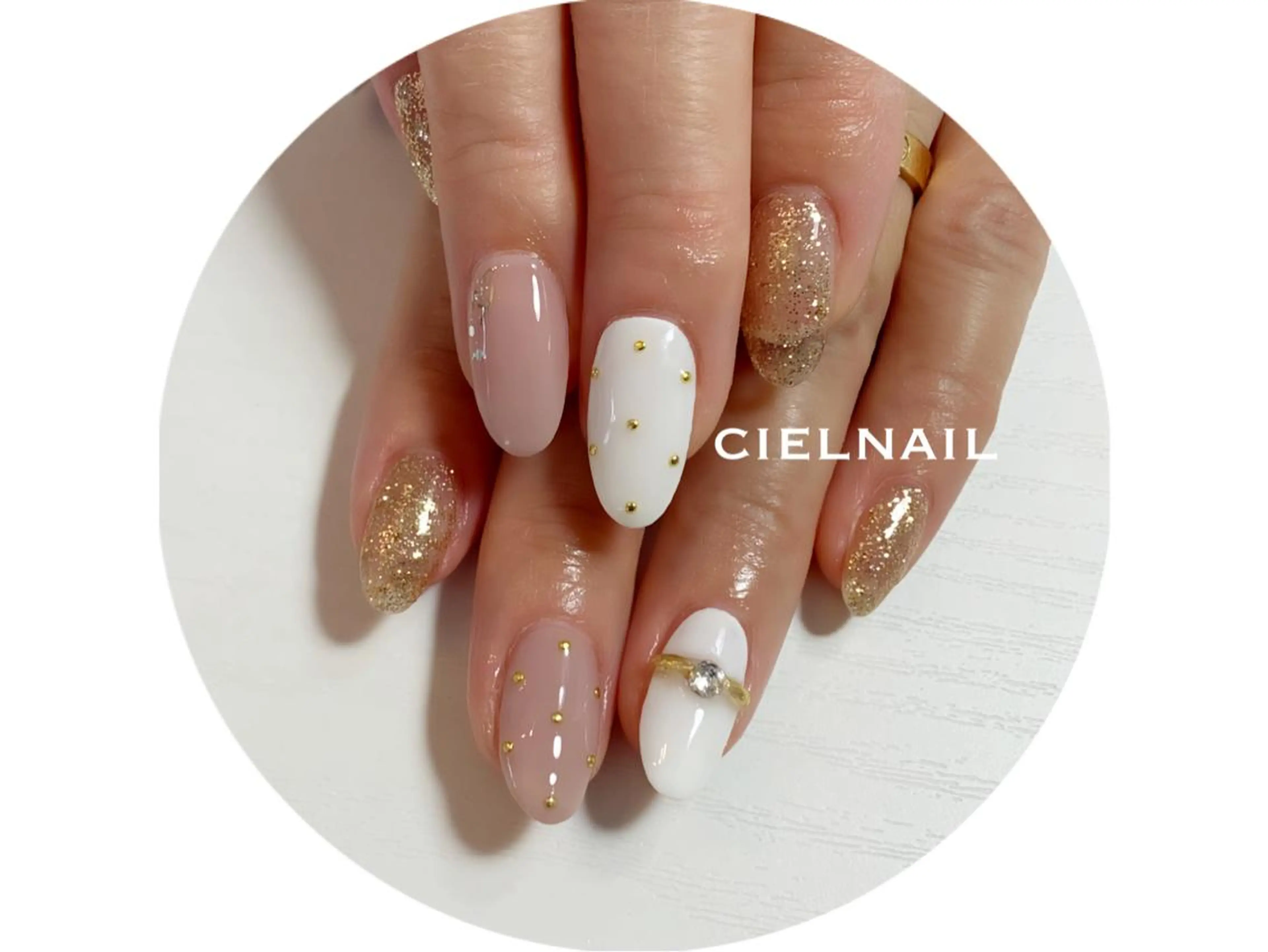 ロング cielnail 祇園のネイルデザイン