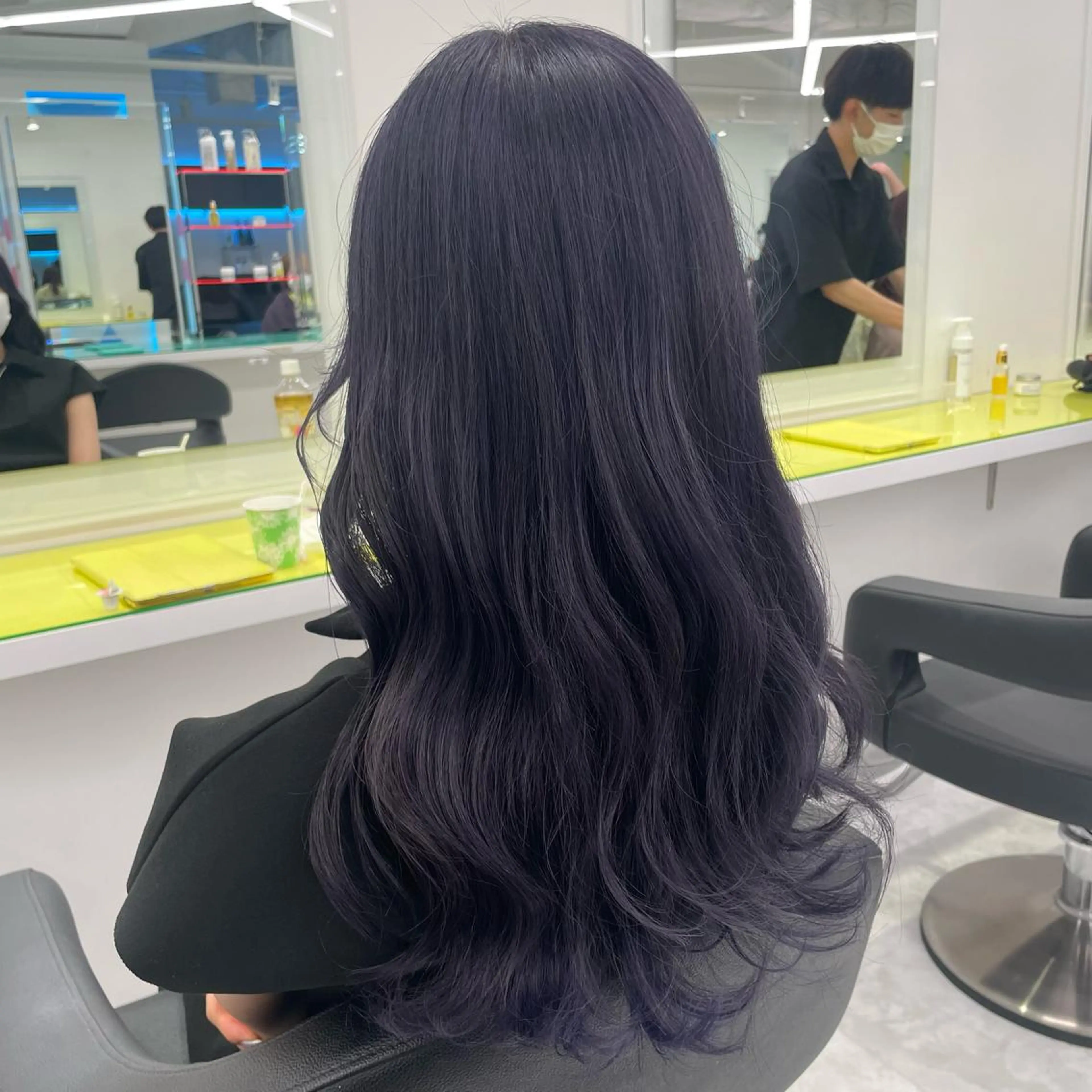 ミディアム 🦋韓国風カラー🦋 こうせい原宿のヘアスタイル