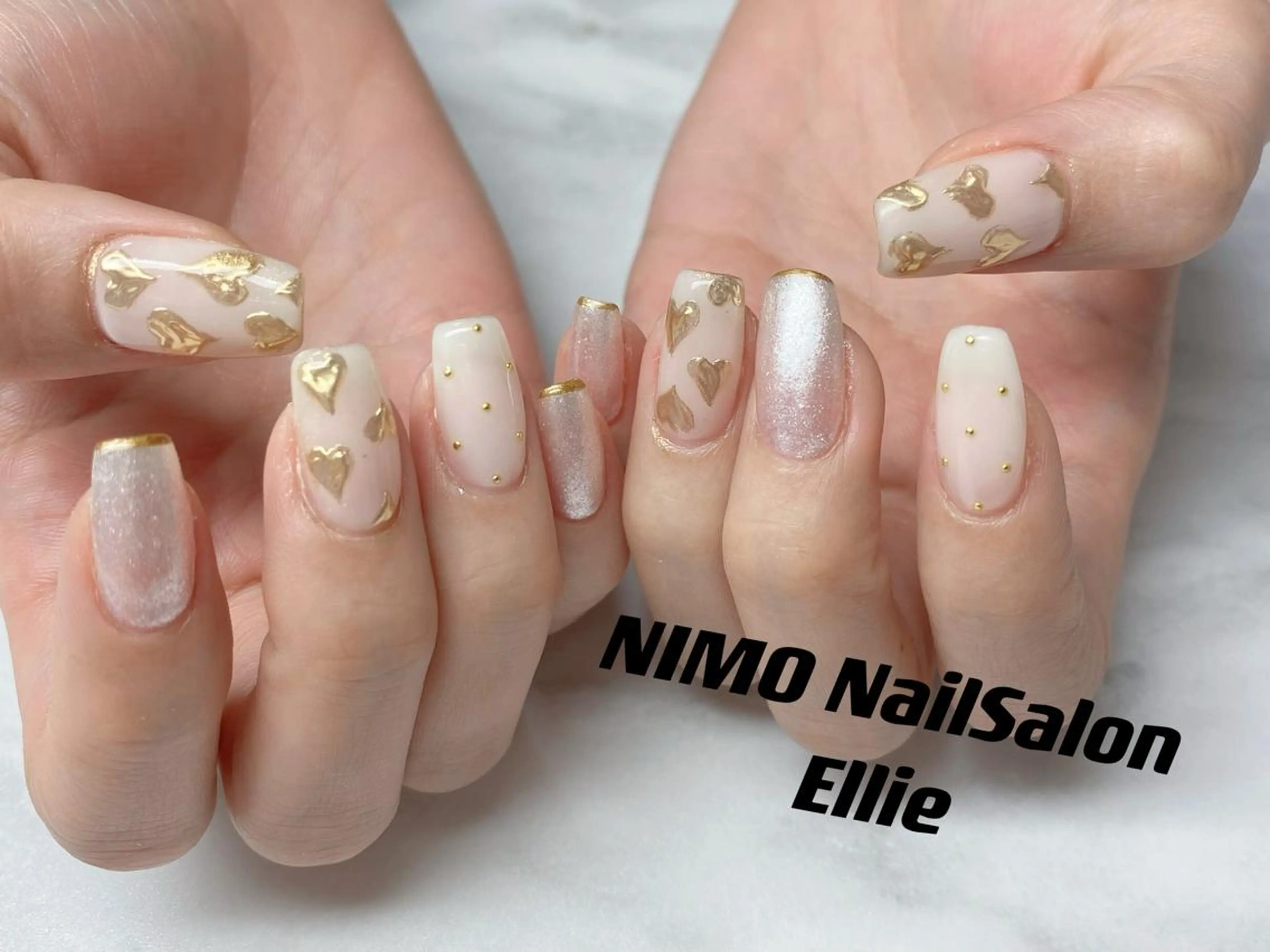 ネイル ハンドネイル ハンドケア 閨匠ビューティサロン 新橋店♡Ellieのネイルデザイン