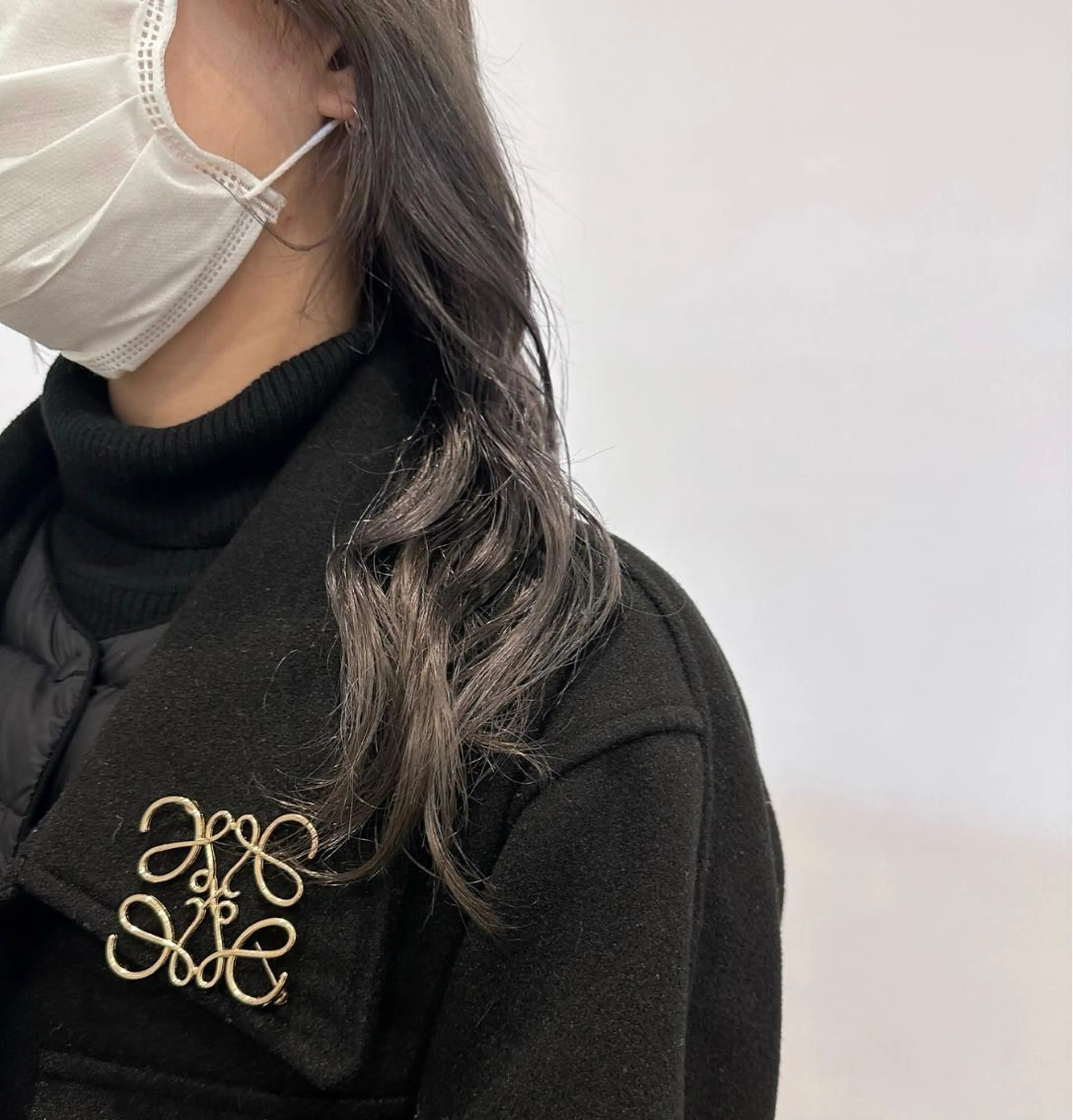 カラー グレージュ シアーグレージュ ヘアカラー トリートメント 梅田/柔らかカラー/ オオハシ リナコのヘアスタイル