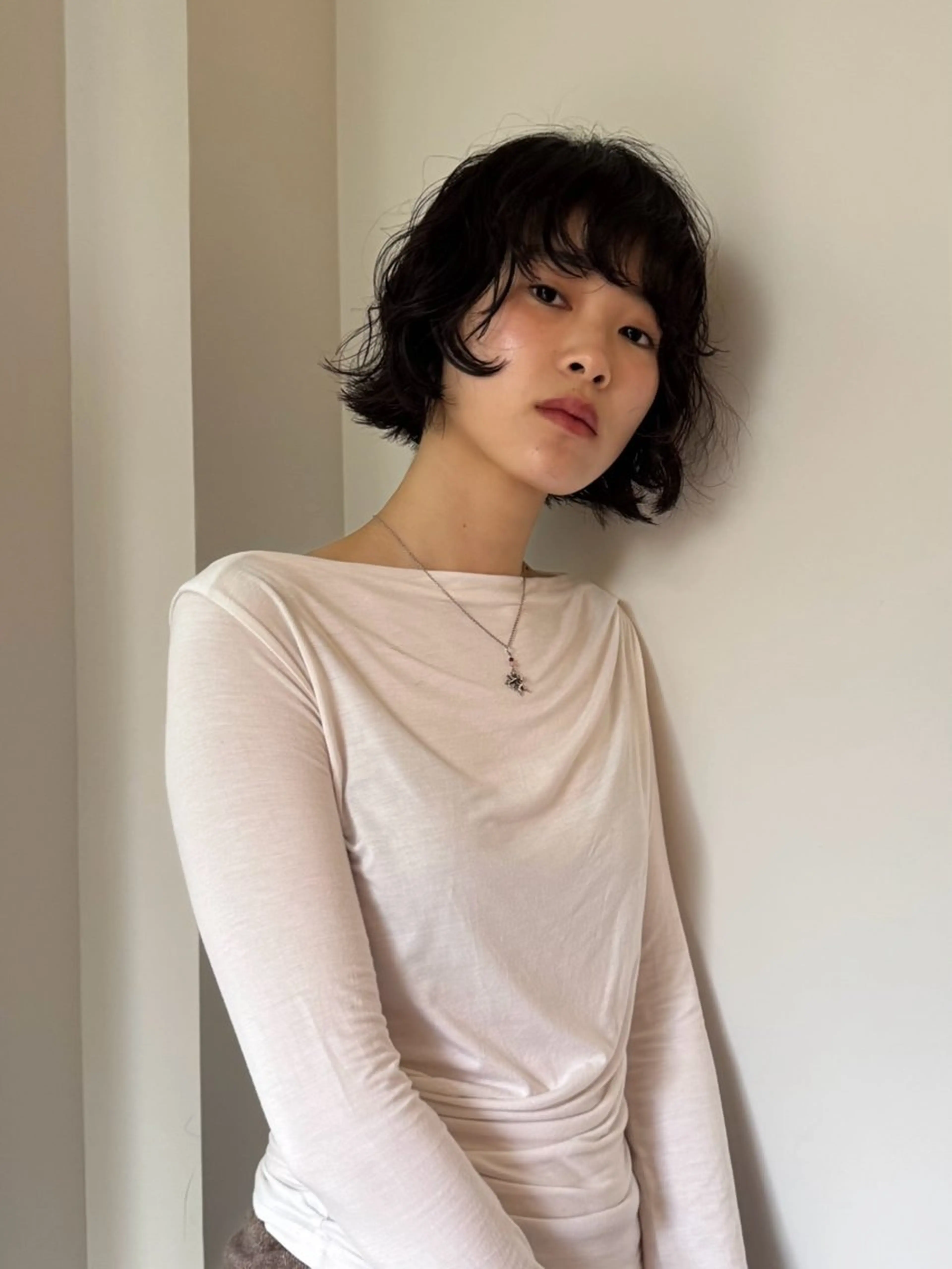 ミディアム カラー ヘアアレンジ カット ヘアカラー トリートメント mina 🌷のヘアスタイル