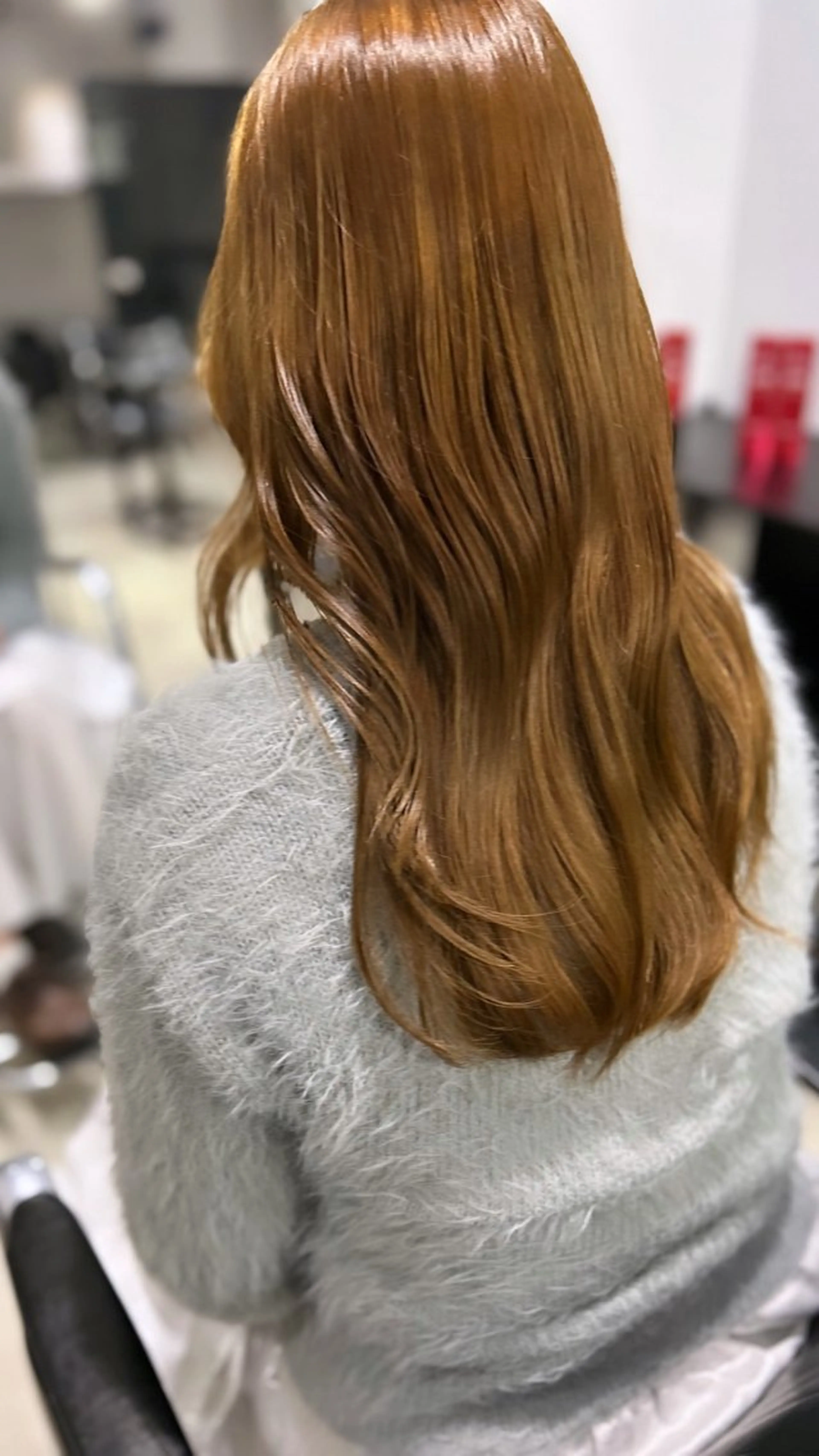 ロング カラー ヘアカラー トリートメント レイヤー/グレージュ 髪質改善/コウスケのヘアスタイル