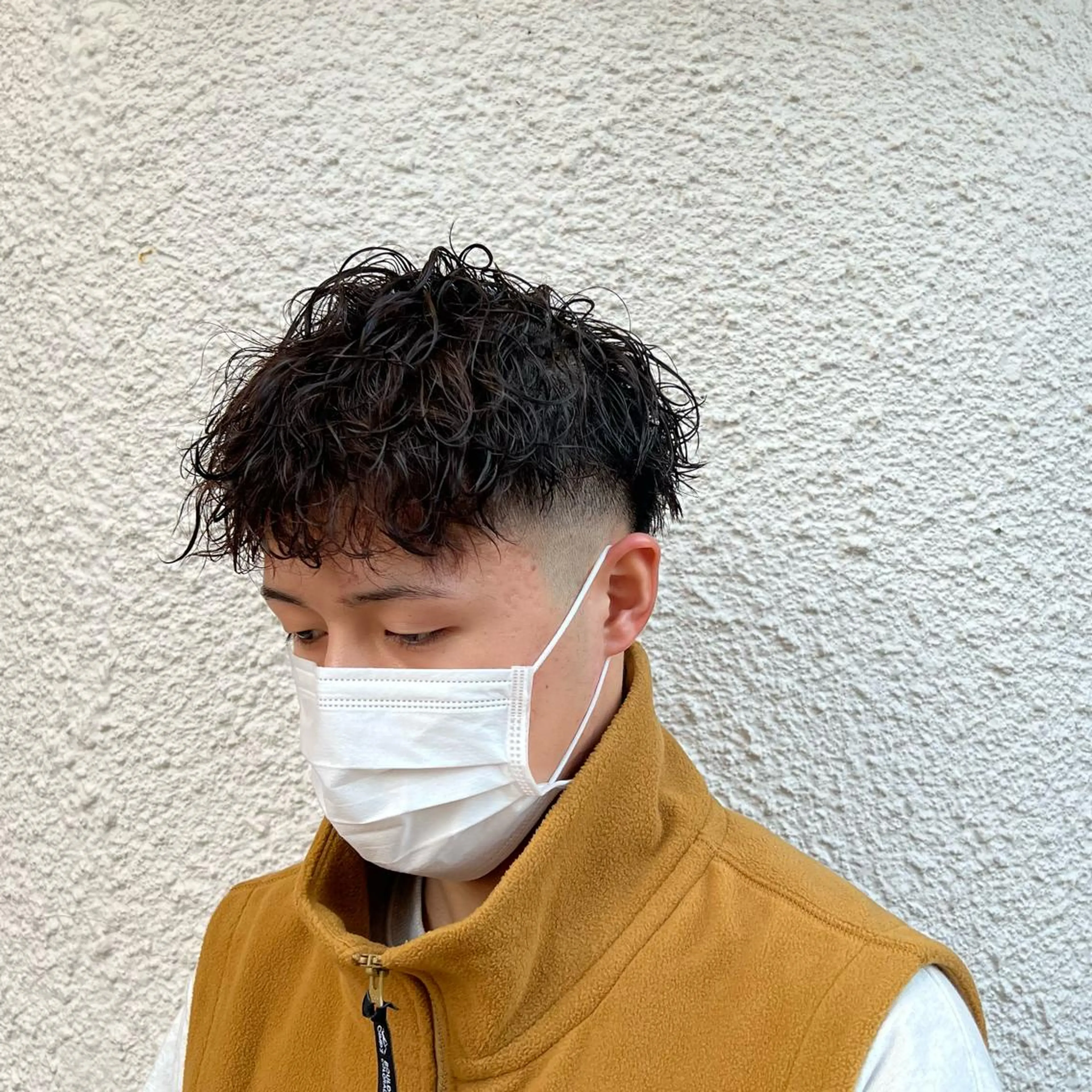 ショート パーマ メンズ 茅ヶ崎パーマ特化/ スパイラル/ハルキのヘアスタイル