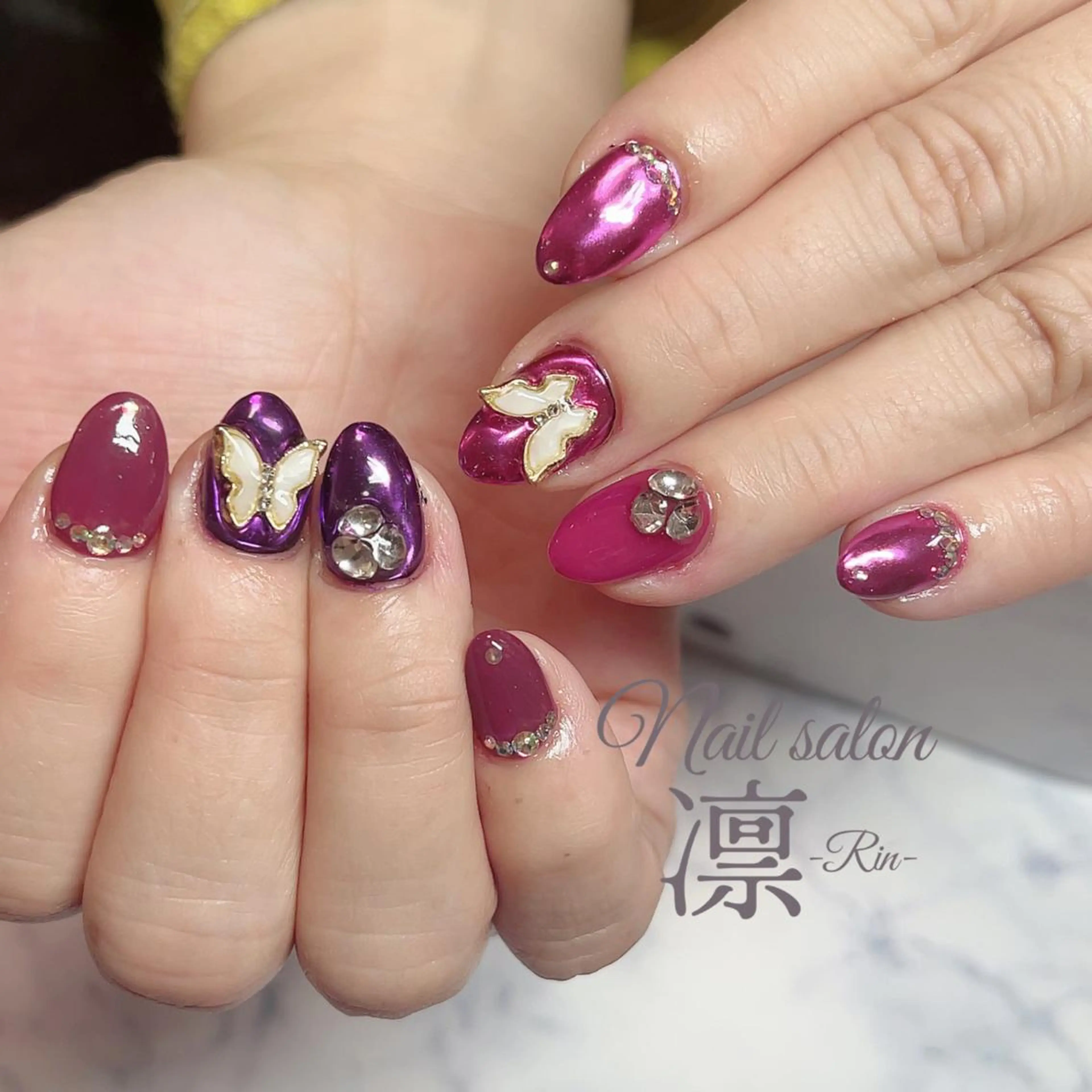 ネイル ジェルネイル private salon凛のネイルデザイン