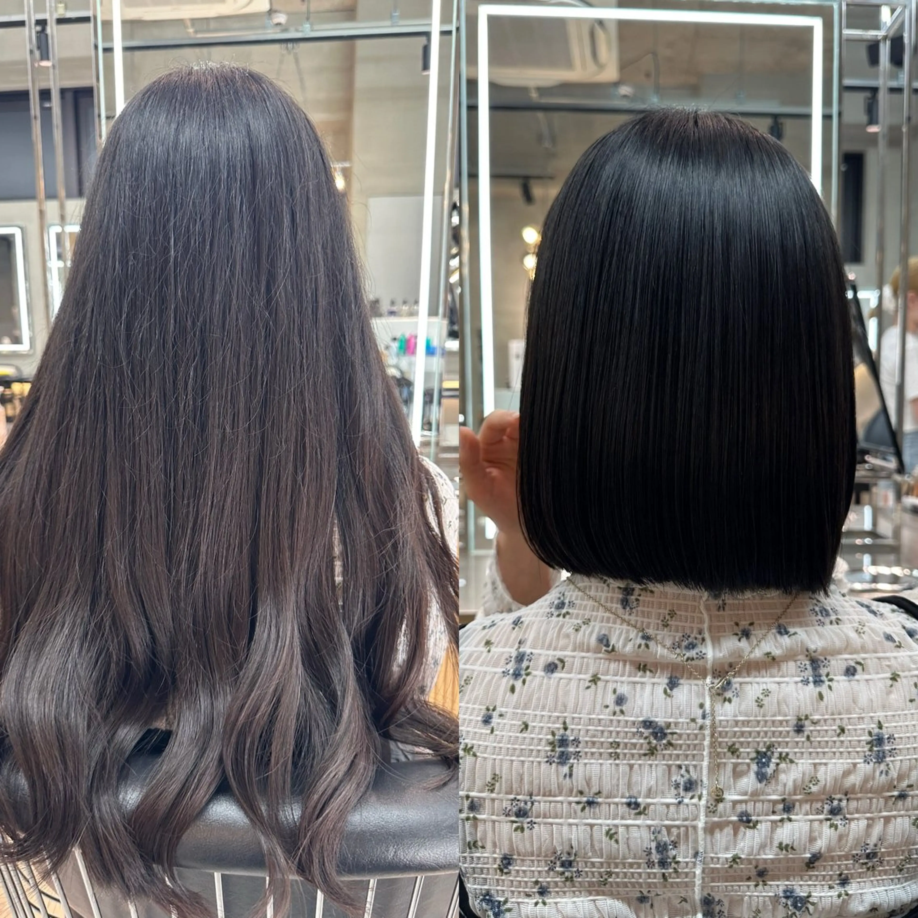 ミディアム カット 縮毛矯正 トリートメント ✨髪質改善特化✨副 店長椎葉信乃介のヘアスタイル