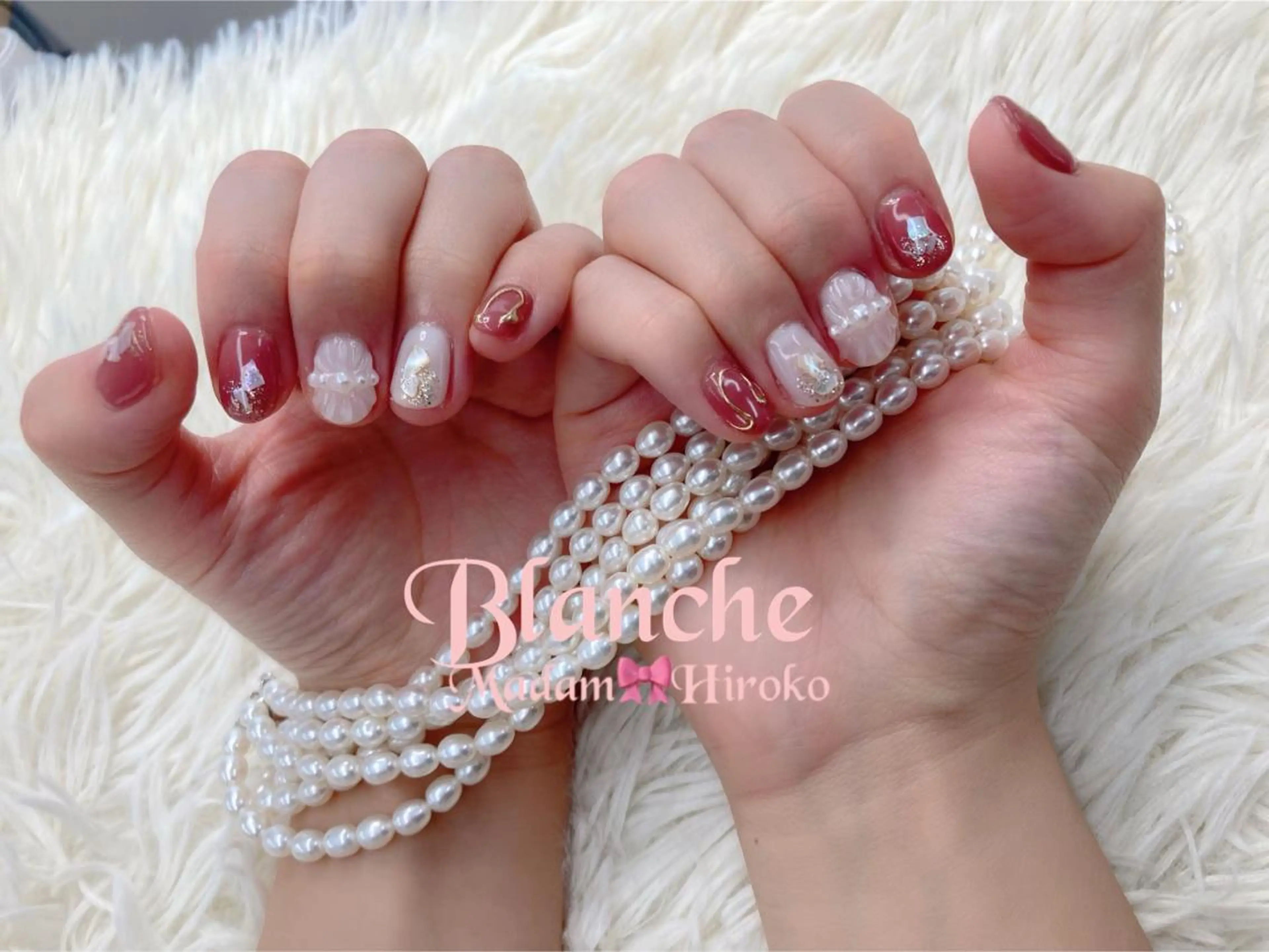 ネイル ピンク Lianネイル 寛子Lianのネイルデザイン