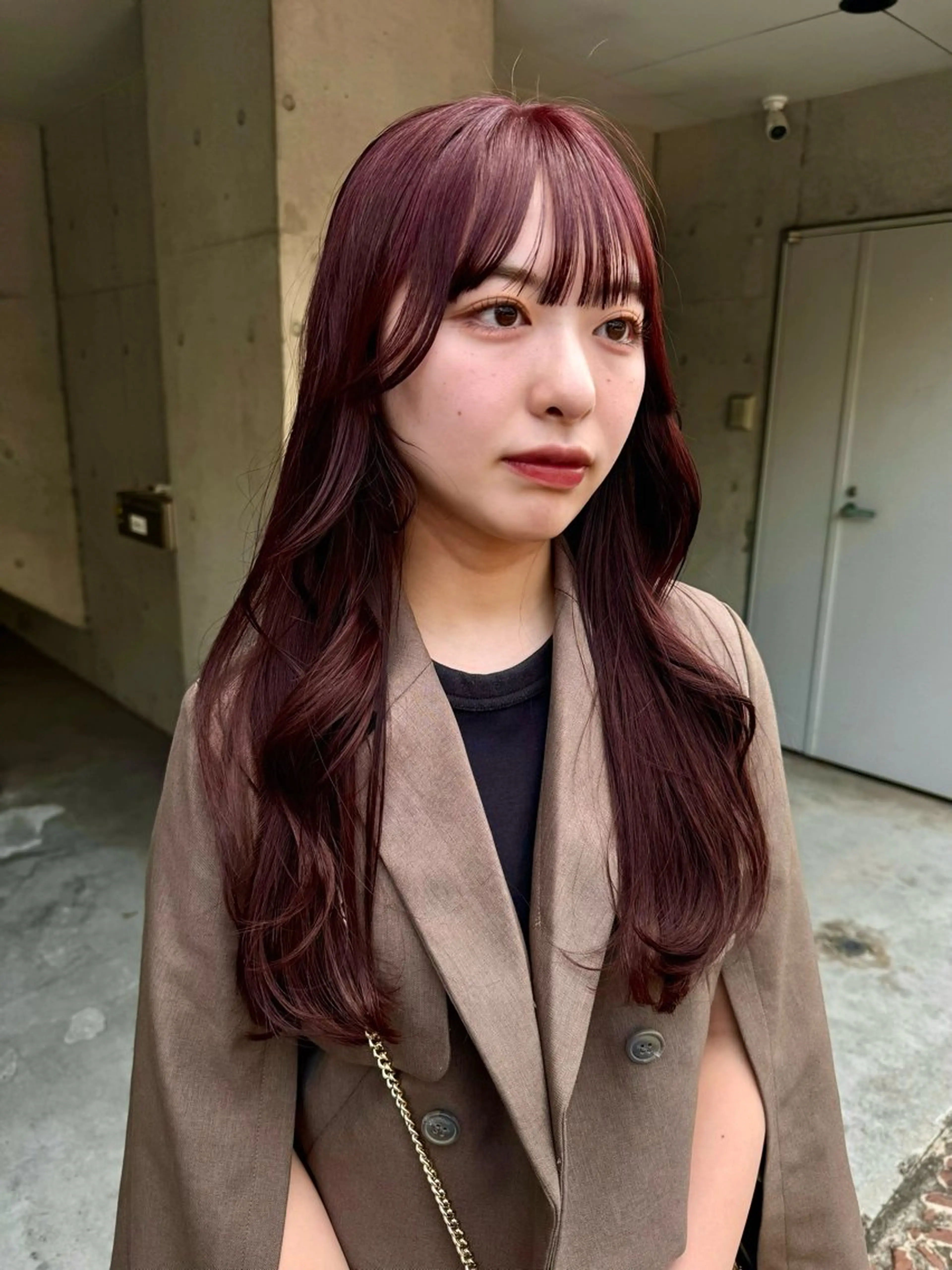 ロング カラー 松本優香/ボブ/ダ ブルカラー/髪質改善のヘアスタイル