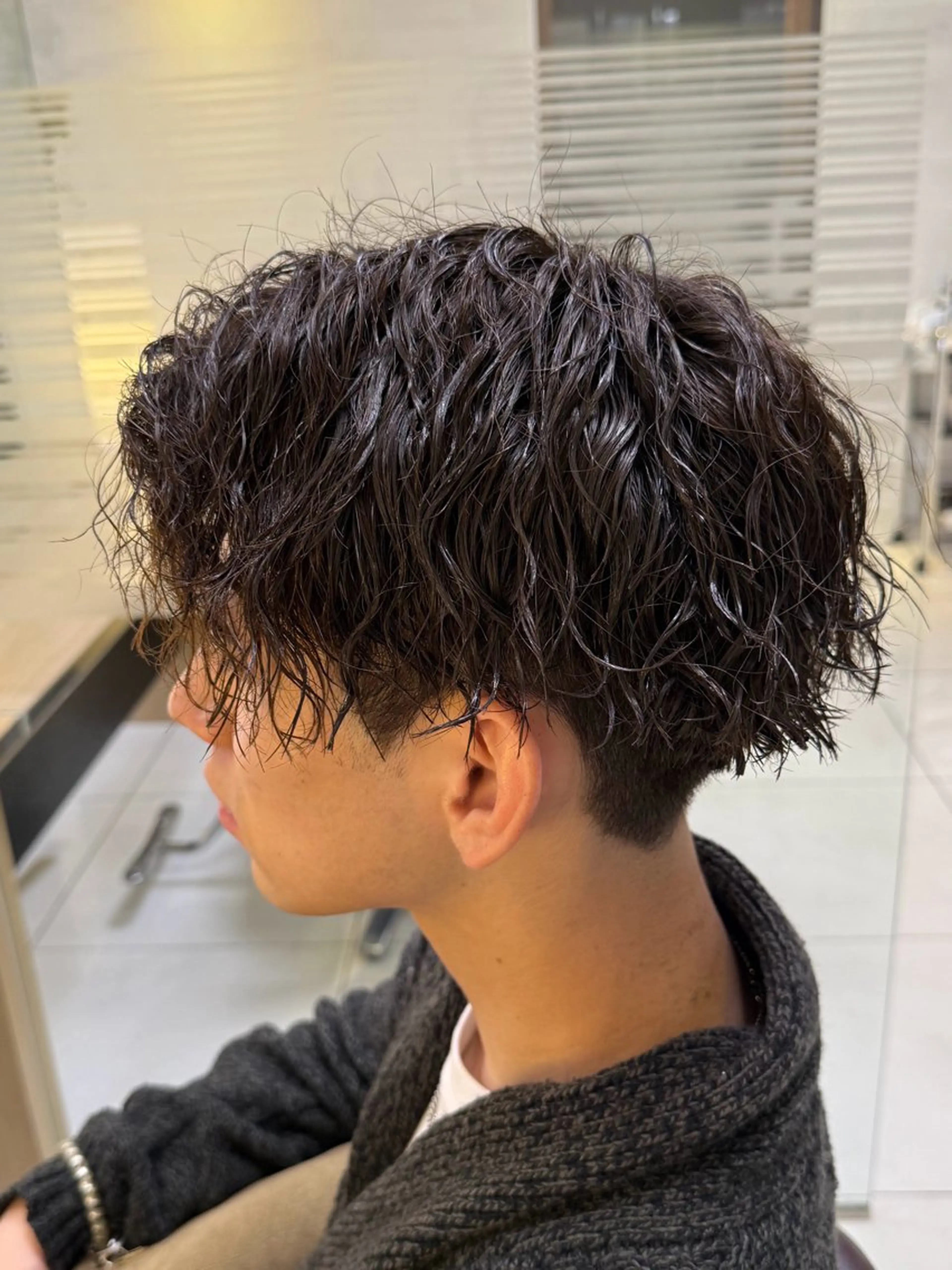 パーマ メンズ カット SANA/ツヤカラー /カット大船のヘアスタイル