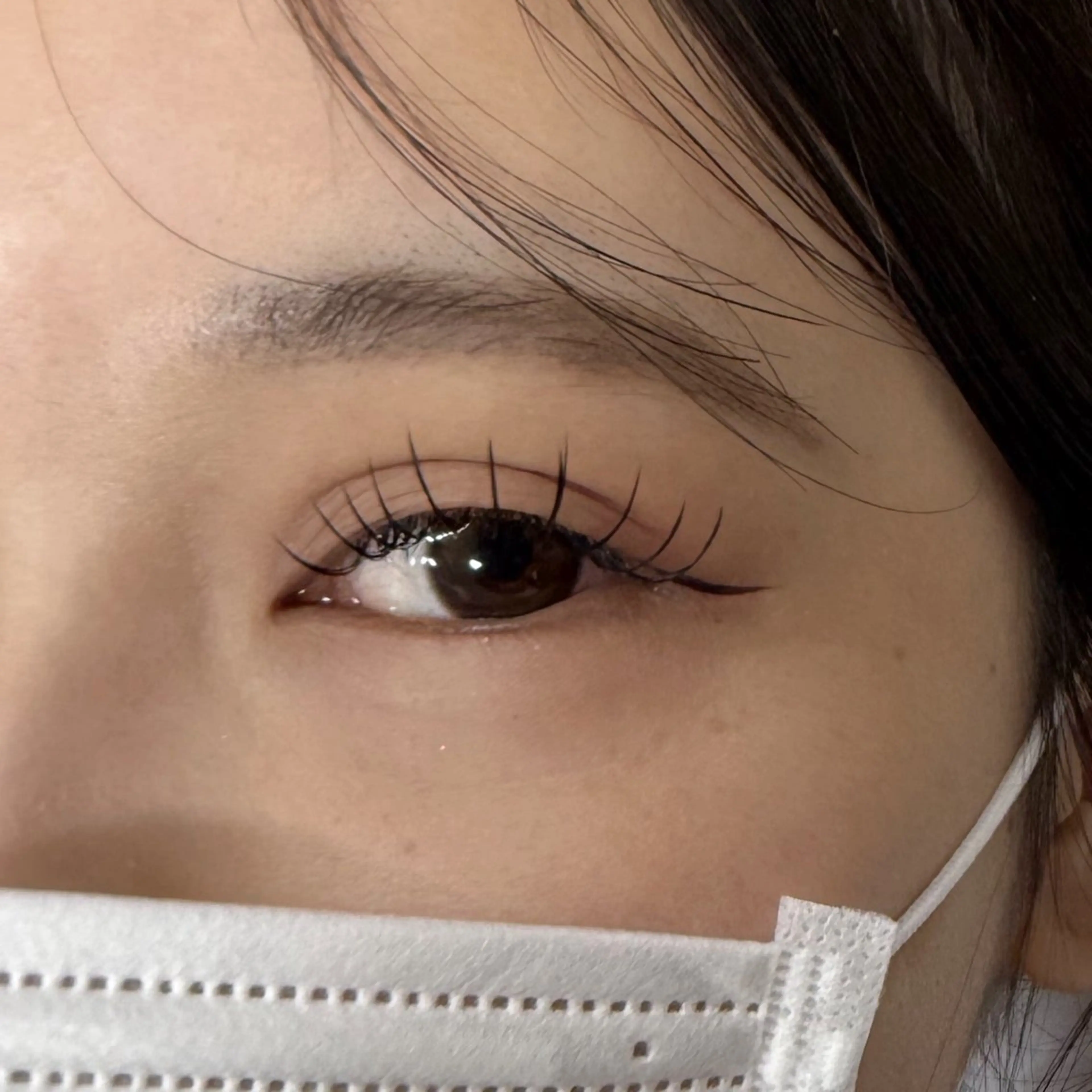 マツエク・マツパ フラットラッシュ マツエク freevel Sakiのマツエク・マツパデザイン