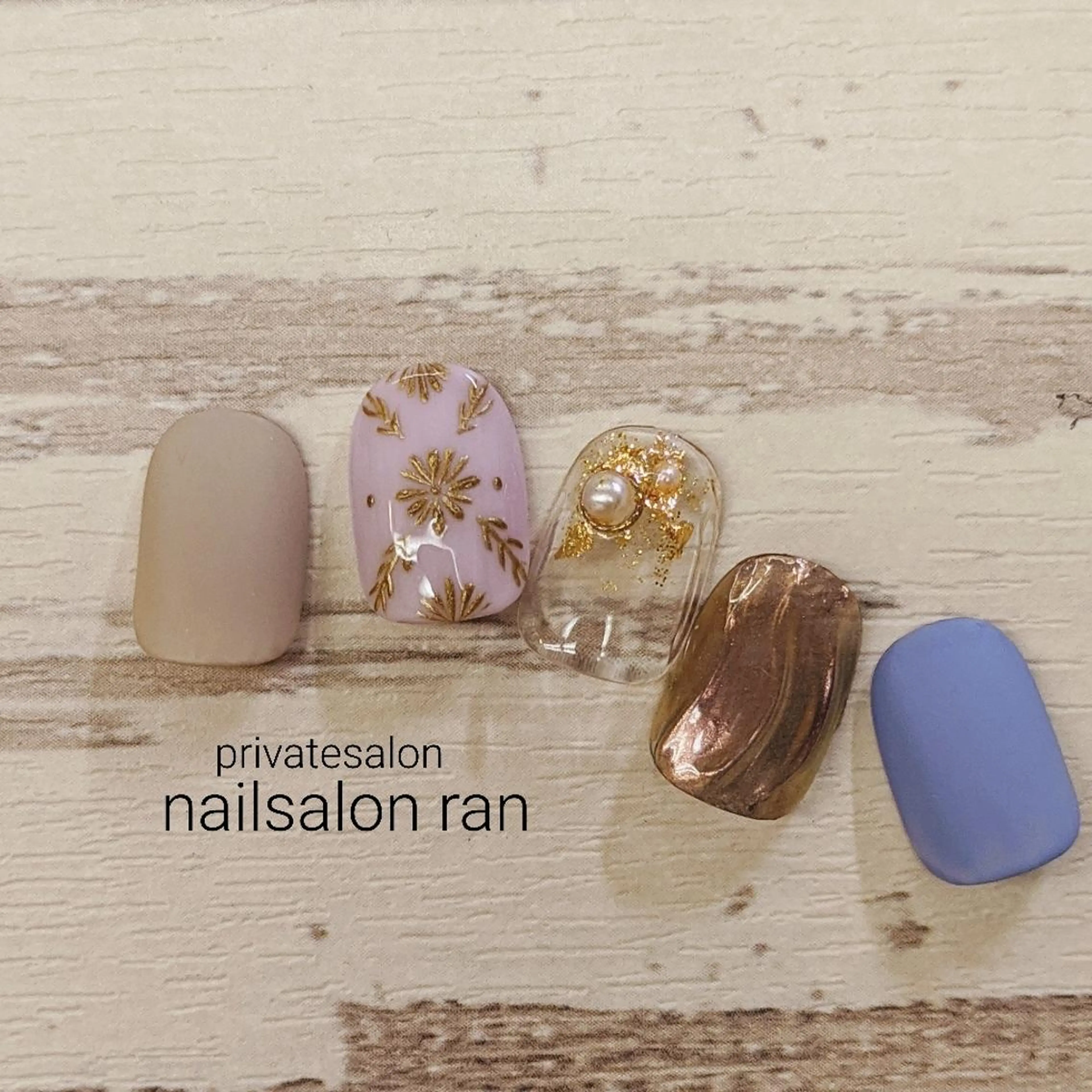 ネイル パステルネイル nailsalon ranのネイルデザイン