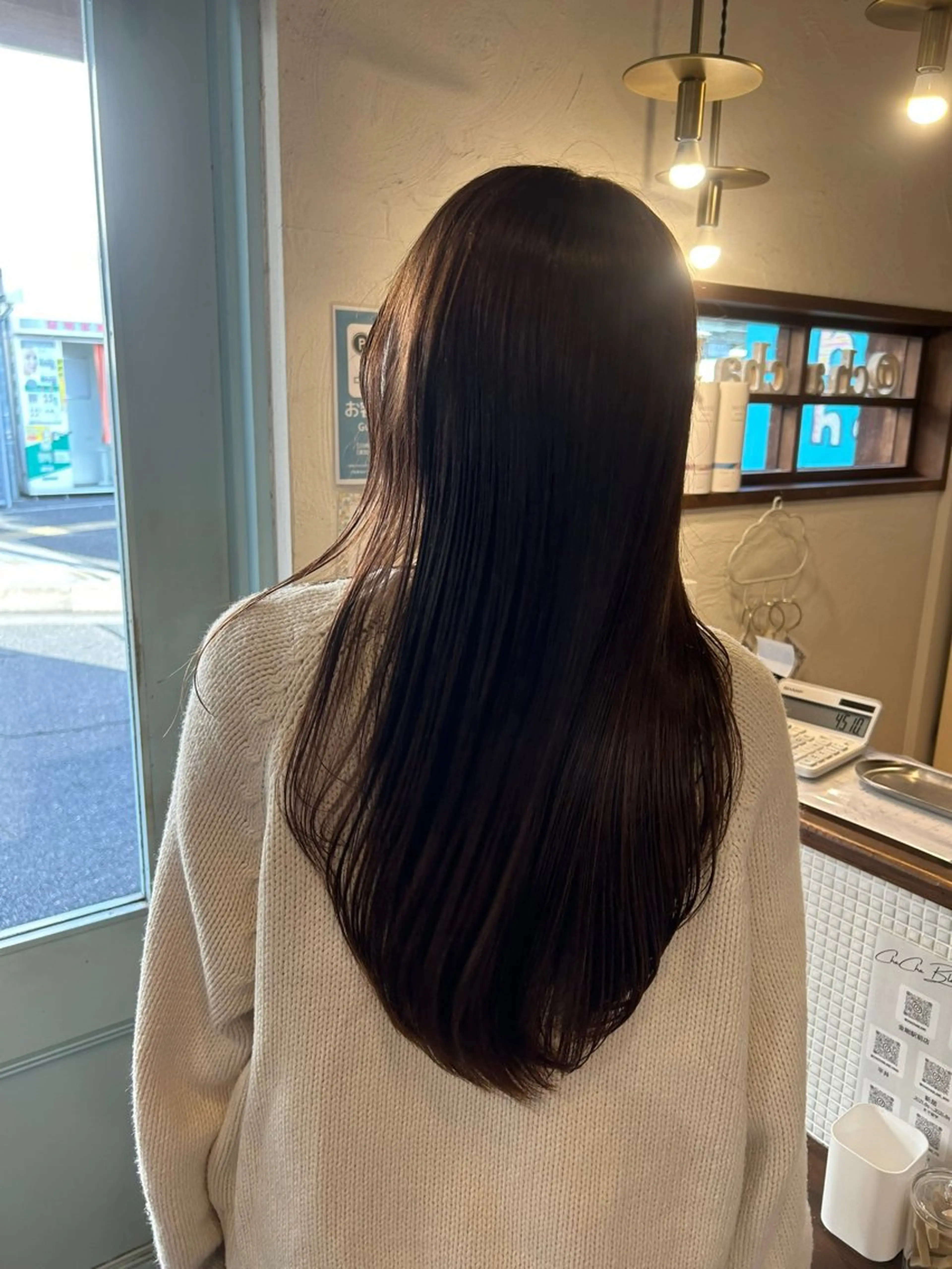 ロング カラー レイヤーカット カット ヘアカラー 徳永　髪質改善 カラー🪄💫のヘアスタイル