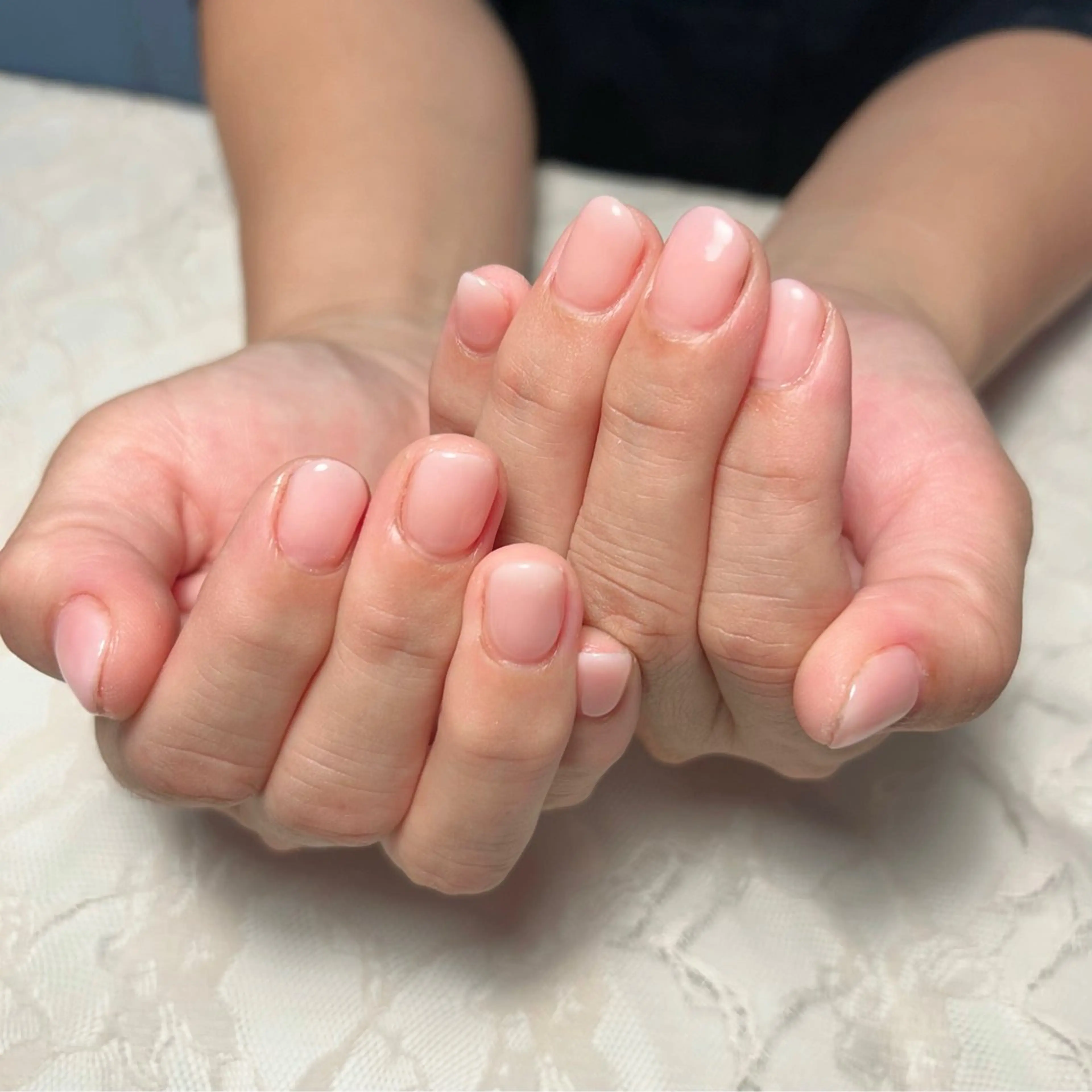 ネイル シンプルネイル ホワイト Lily nail所属・Lily nailのネイルデザイン