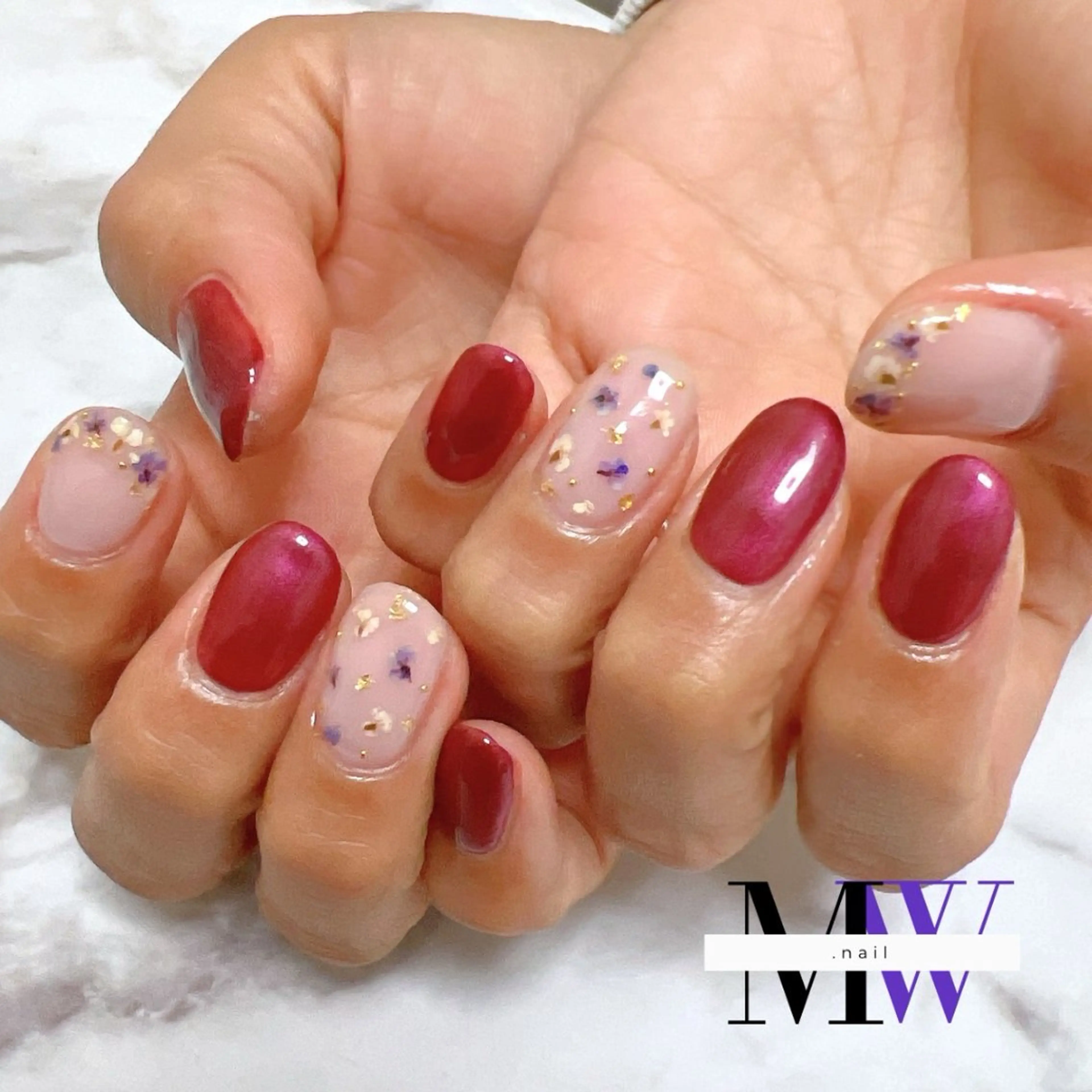 ネイル ハンドネイル MW .nailのネイルデザイン