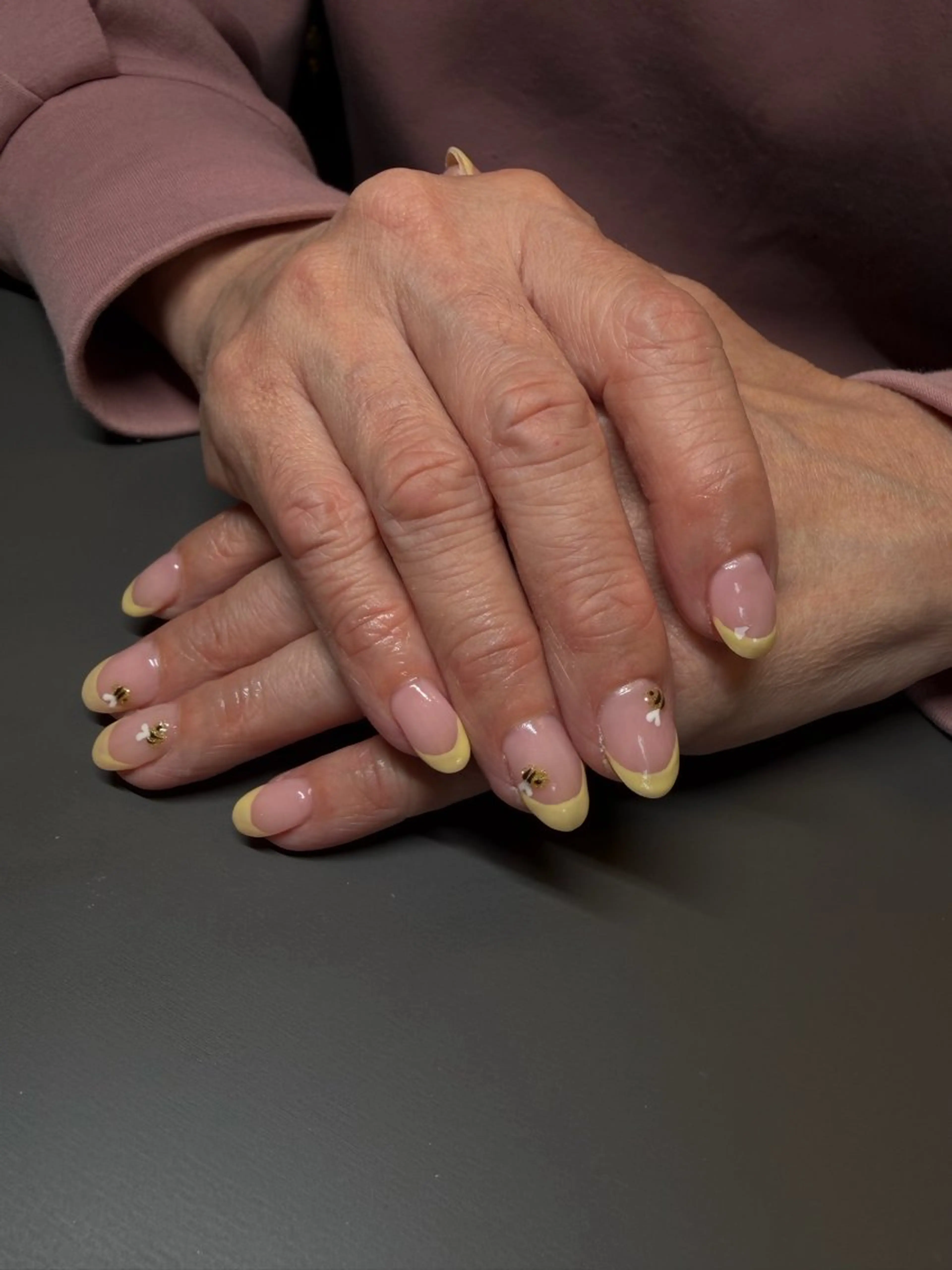 （オフなし）フレンチネイルの写真