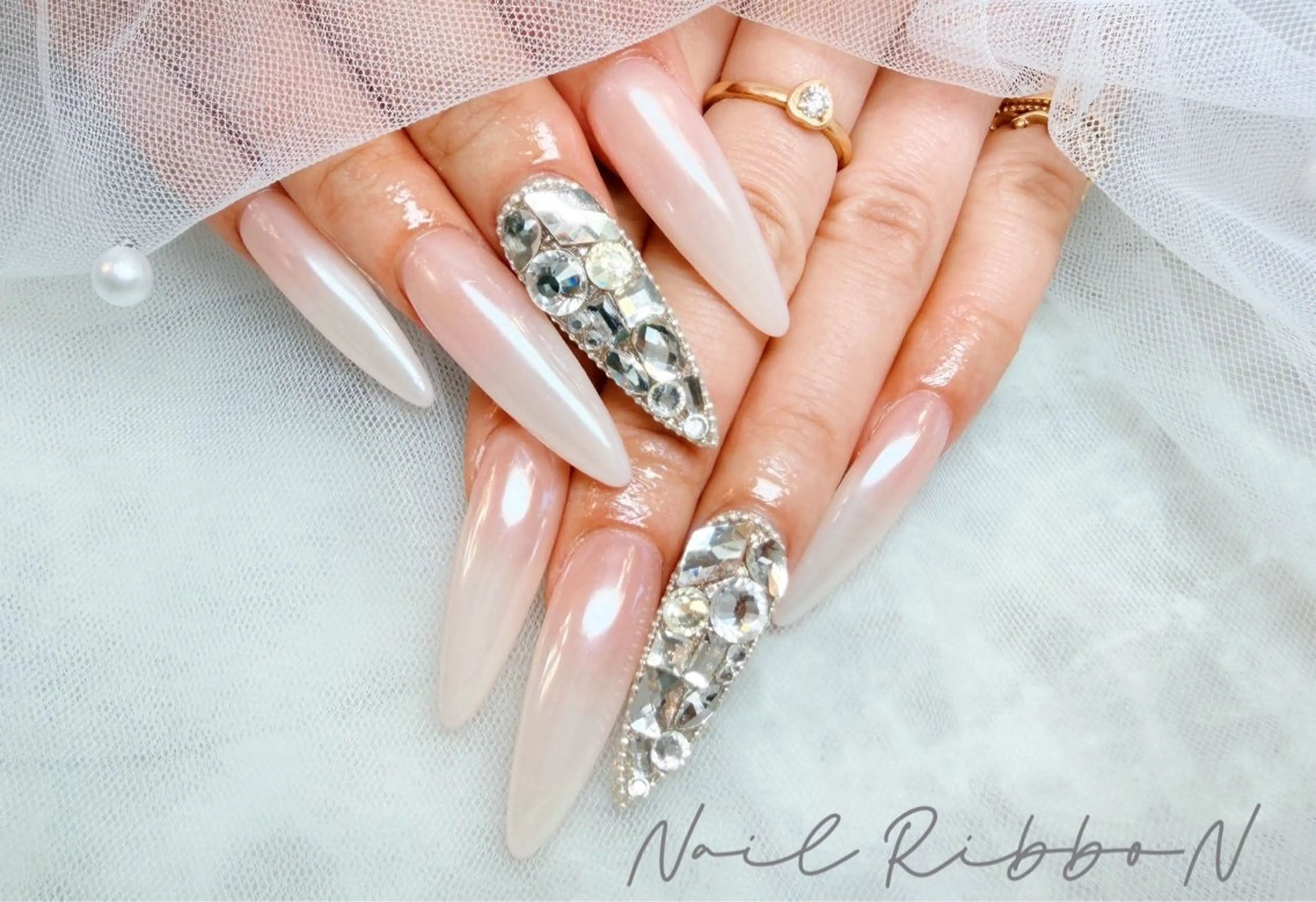 【4月限定価格⭐️】「長さ出し」💅チップ長さ出し＋ワンカラーorグラデーション)10本✨の写真