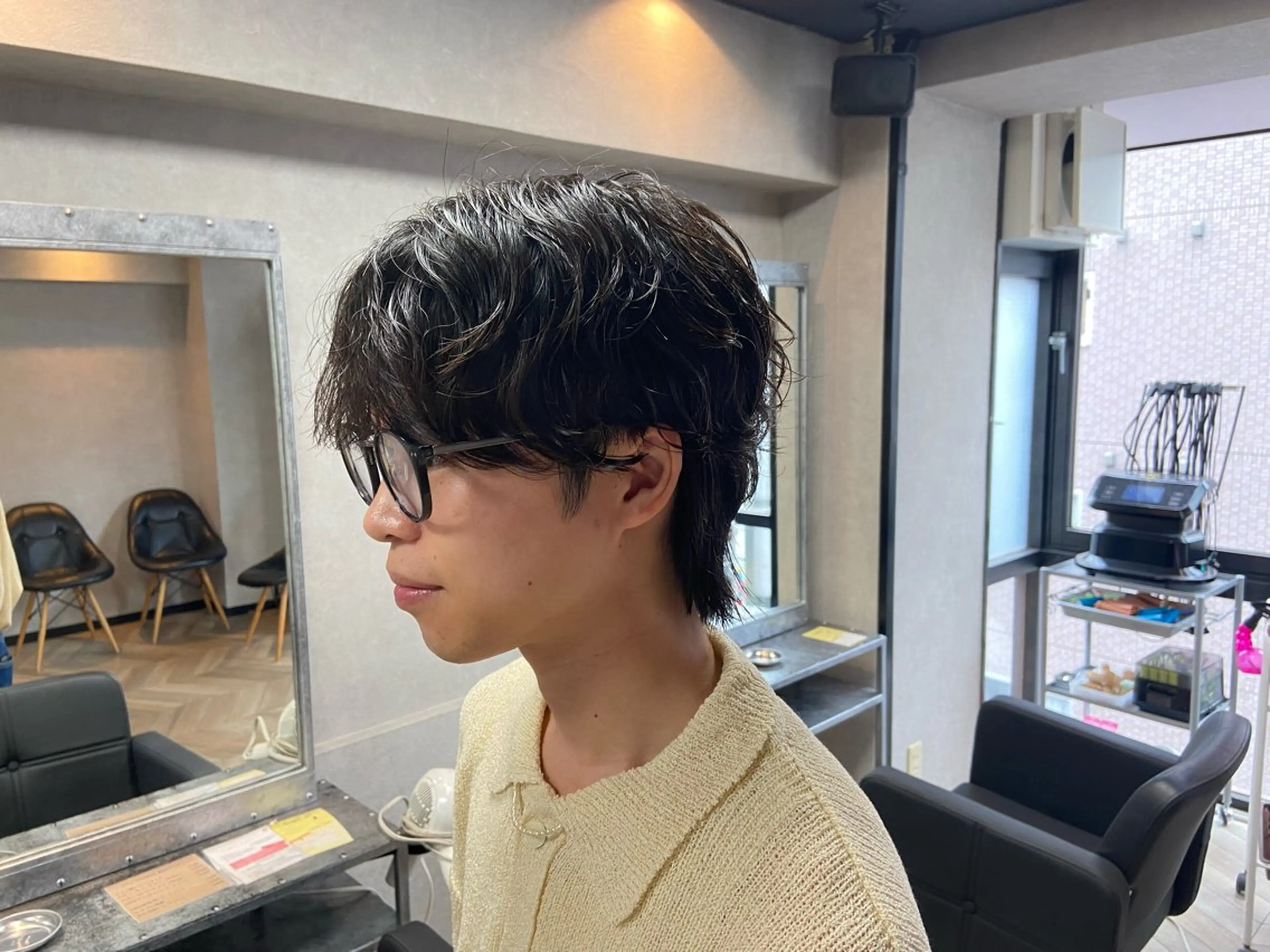 ショート トリートメント カット パーマ トリートメント 🦋メンズパーマヒロ ト🦋のヘアスタイル