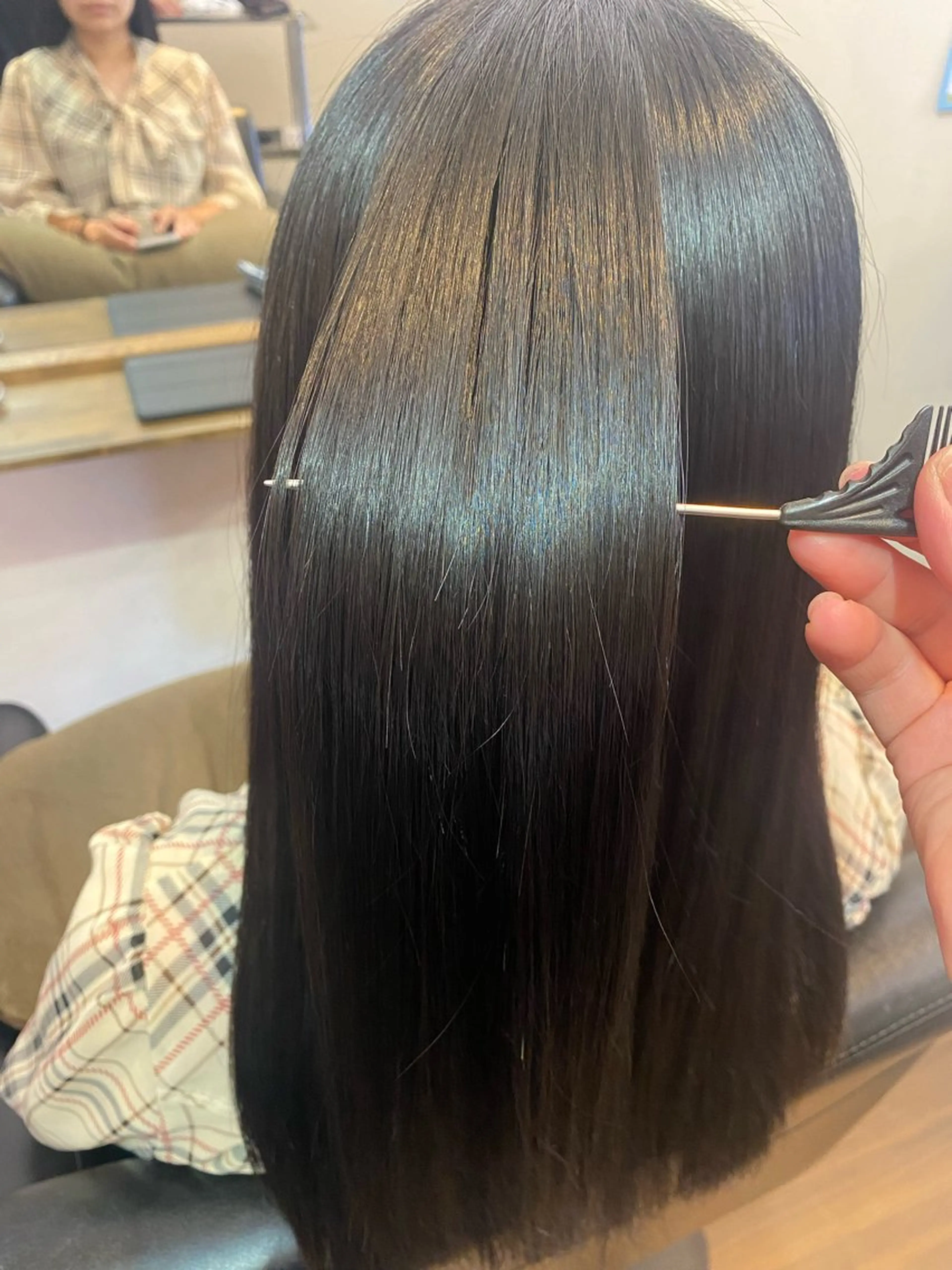 ロング 髪質改善 杉宮 慧美のヘアスタイル
