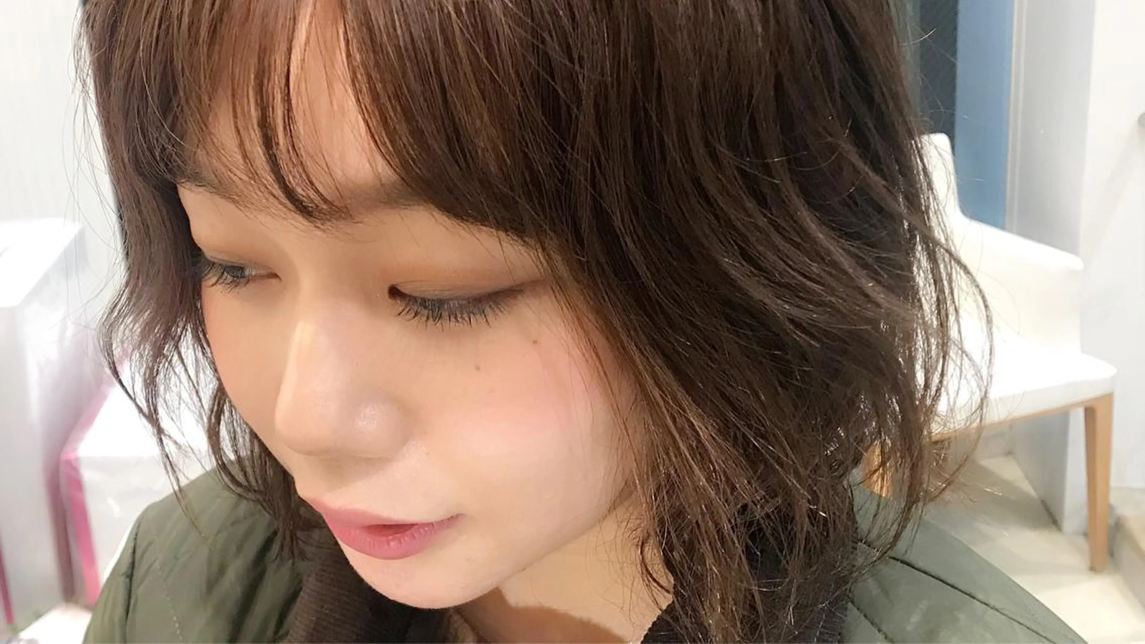 ショート カラー パーマ 当日予約🆗✂︎ ウエモト　タクのヘアスタイル
