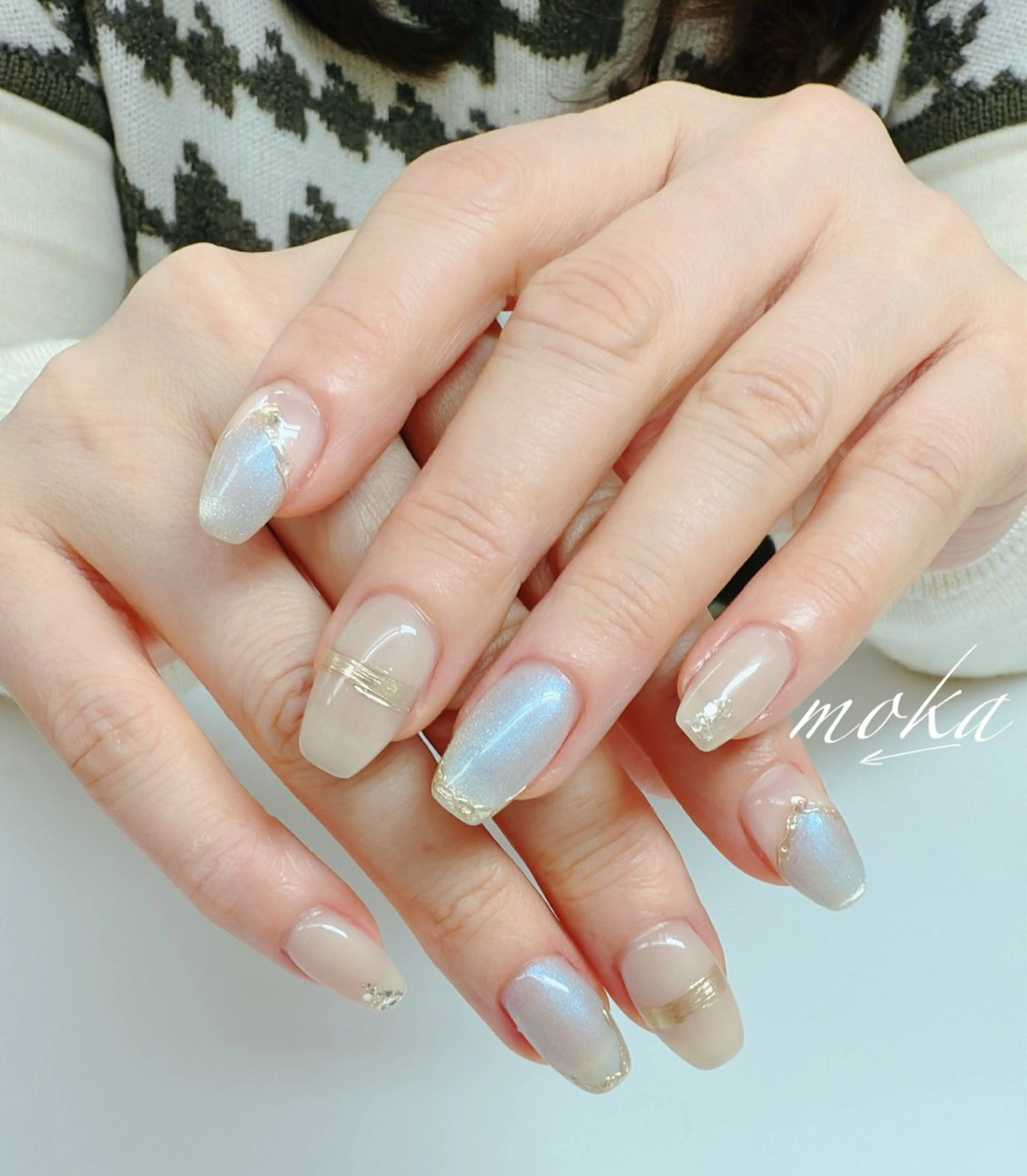 ネイル ハンドネイル ハンドケア 胡蝶蘭レディースサロ ンNailMOKAのネイルデザイン