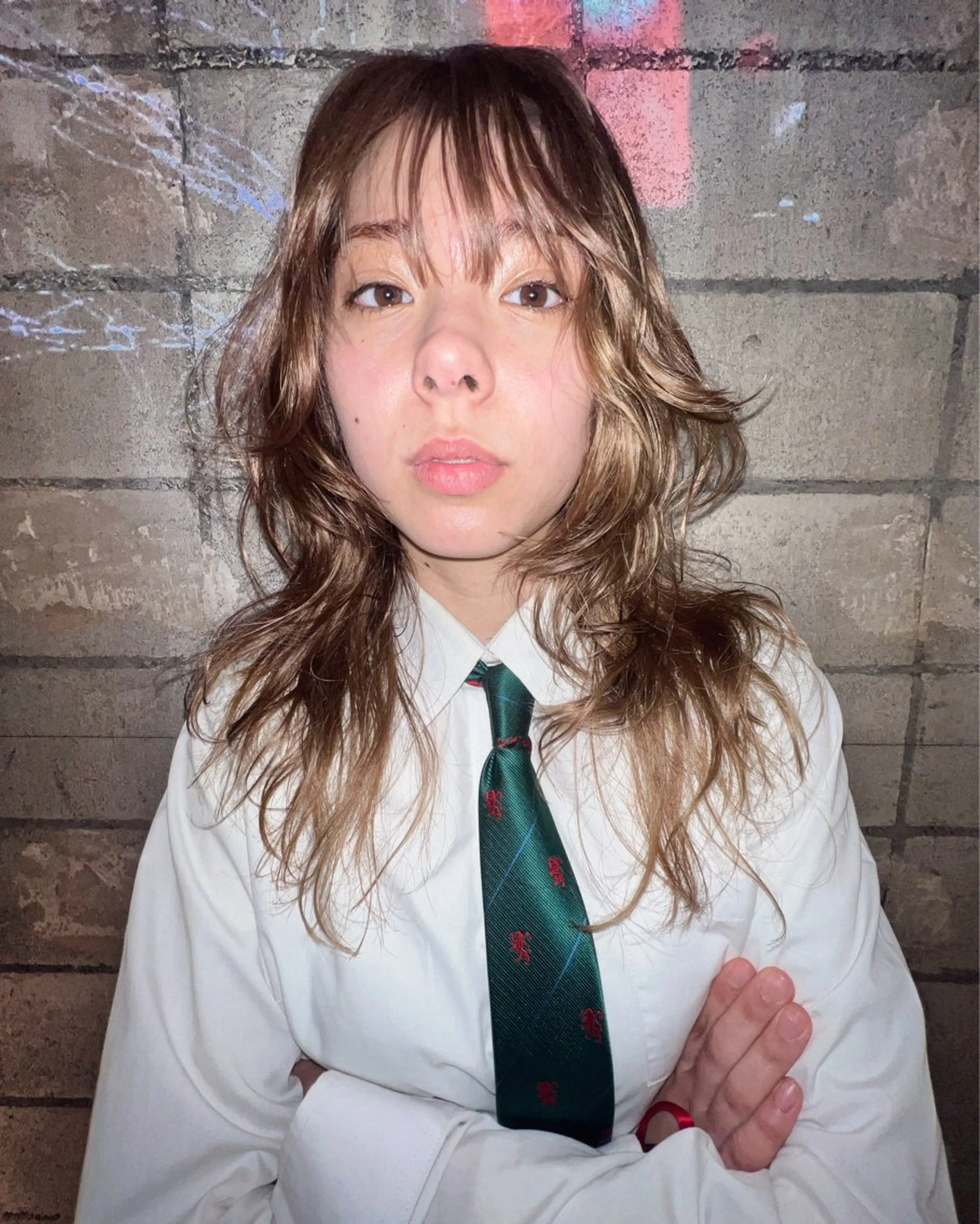 ロング カラー カット ヘアカラー 圧倒的デザイン力 店長🎨RENAのヘアスタイル