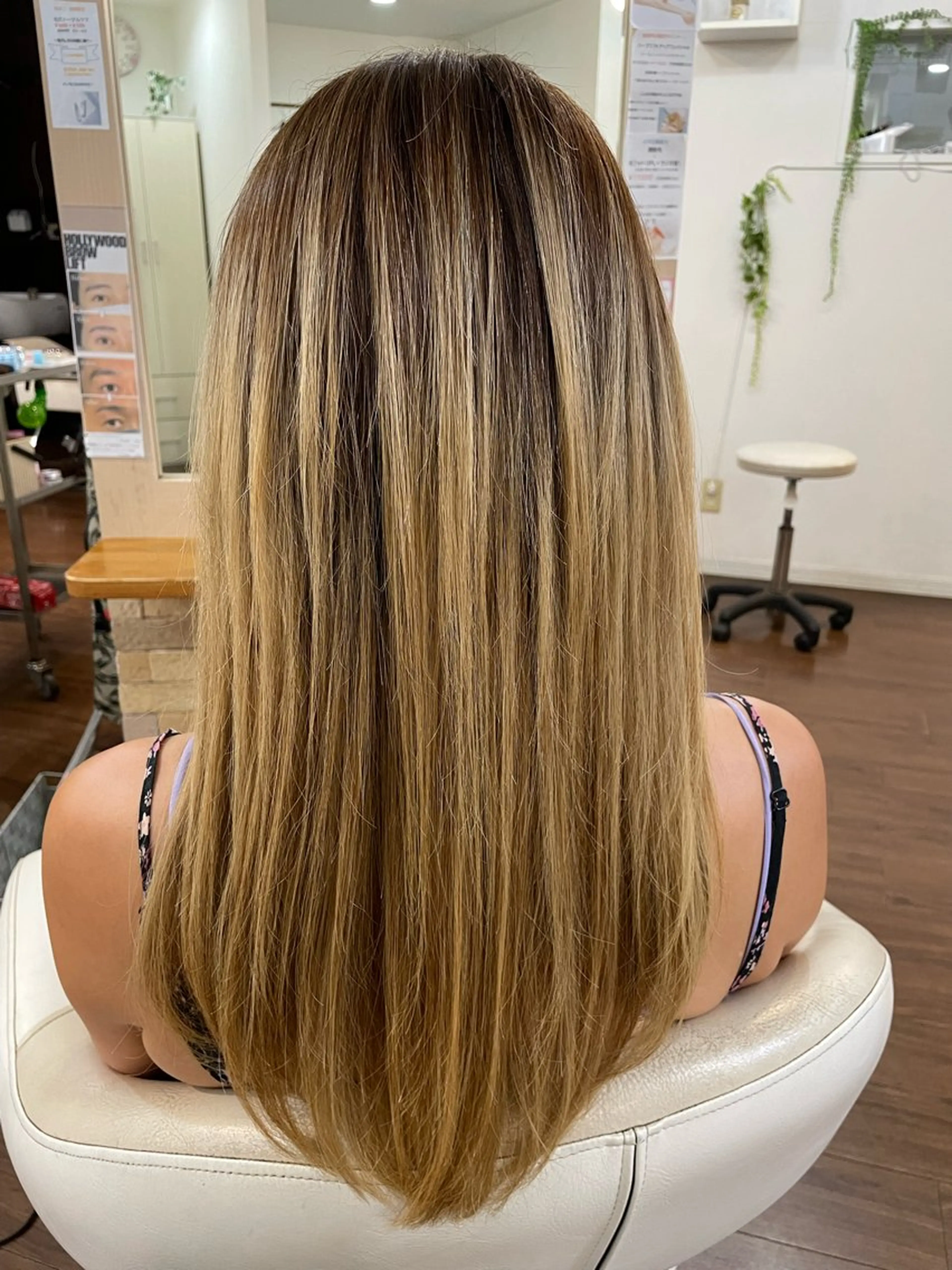 セミロング 山口 隆城のヘアスタイル