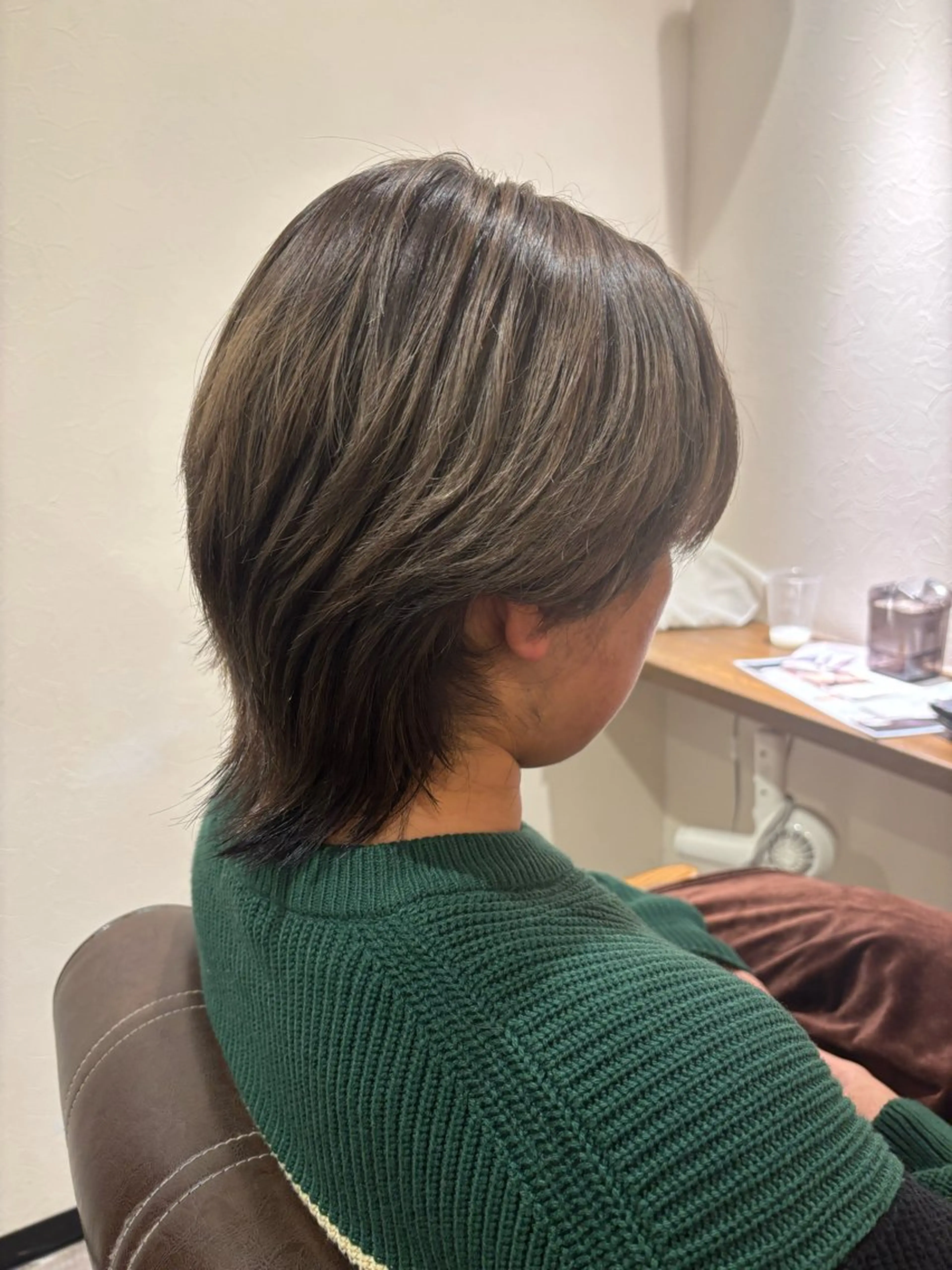 カラー メンズ 脇坂 歩夢のヘアスタイル