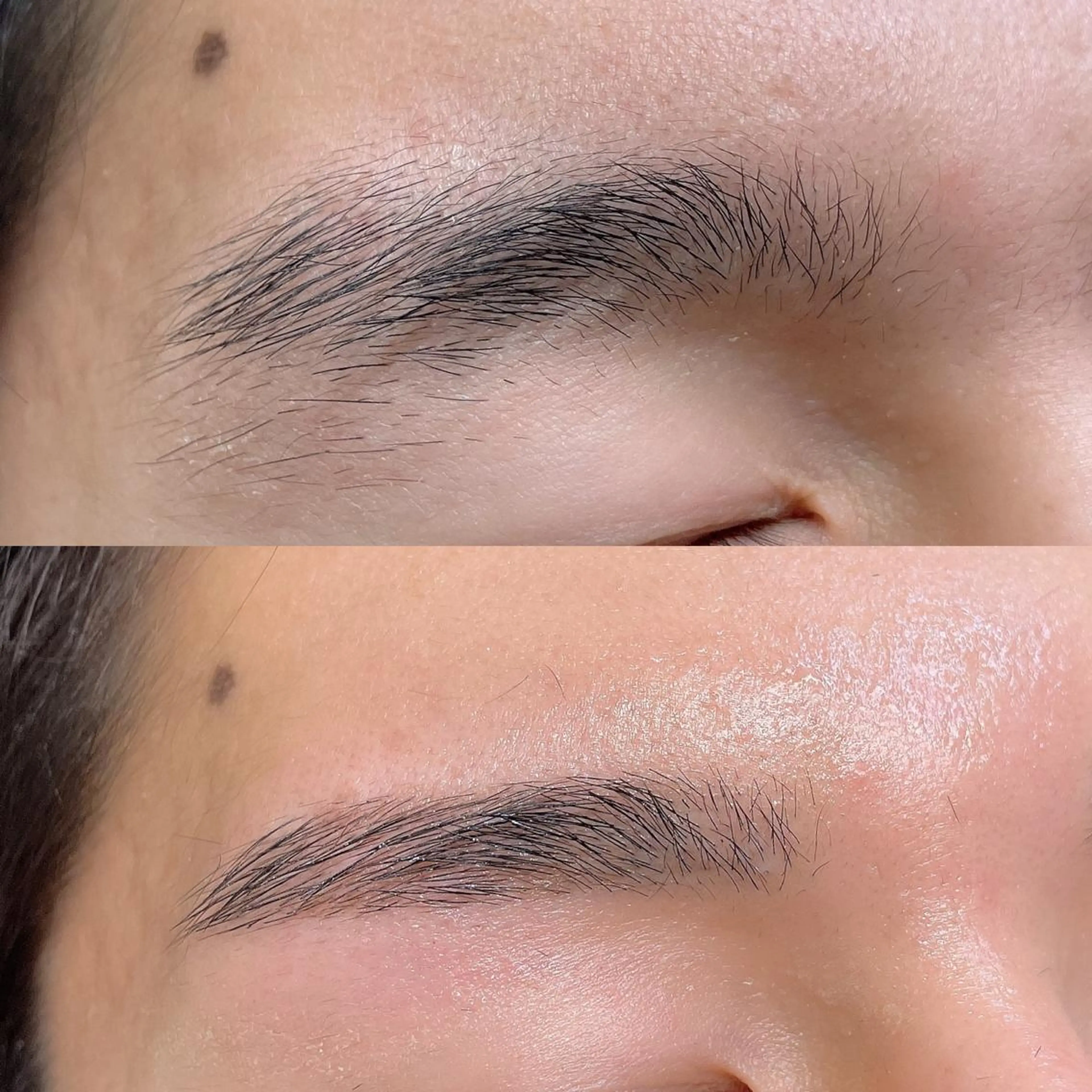 カラー メンズ マツエク・マツパ アイブロウ メンズアイブロウ 眉毛ワックス脱毛 清水 素乃香のヘアスタイル