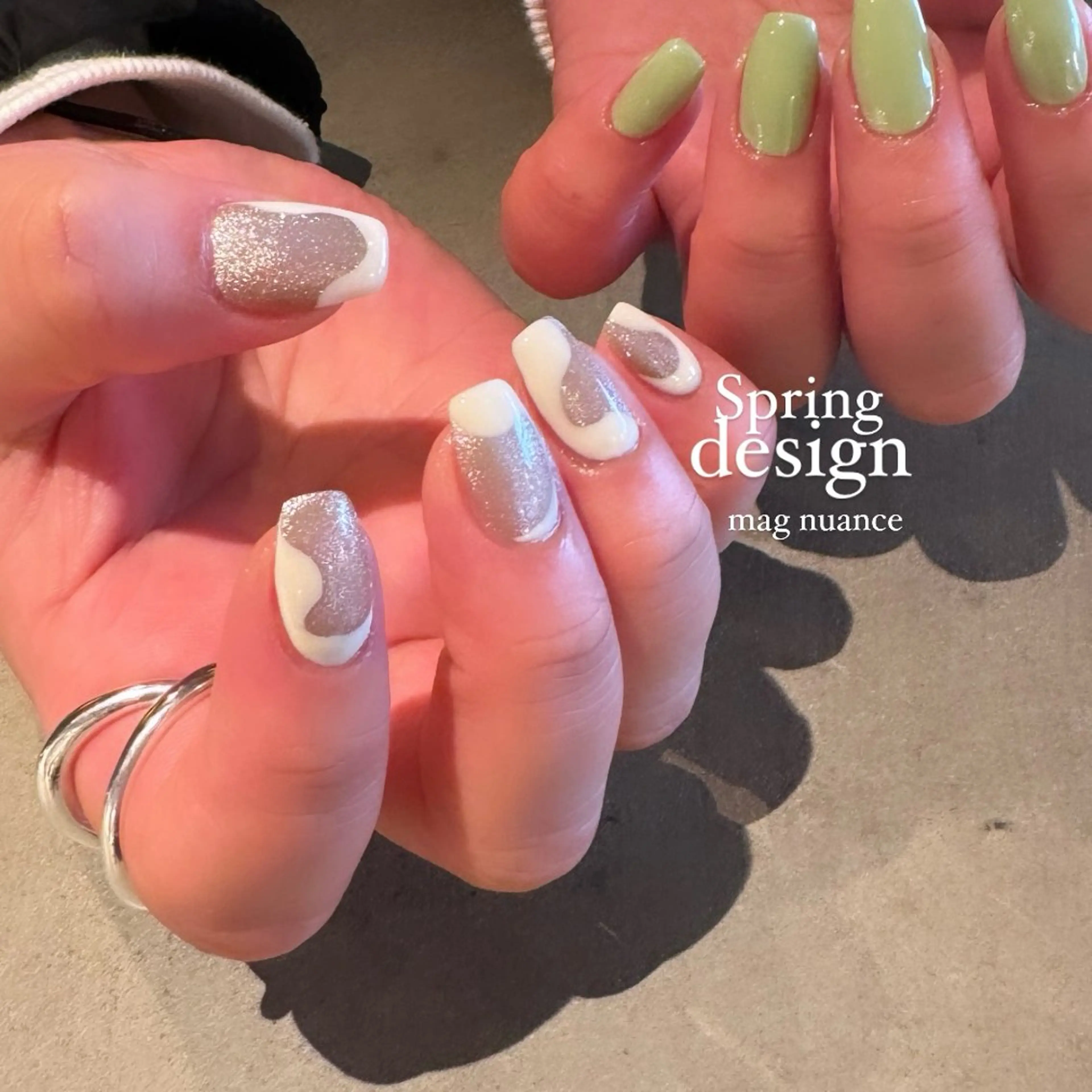 ネイル ハンドネイル にしぐち はるかのネイルデザイン