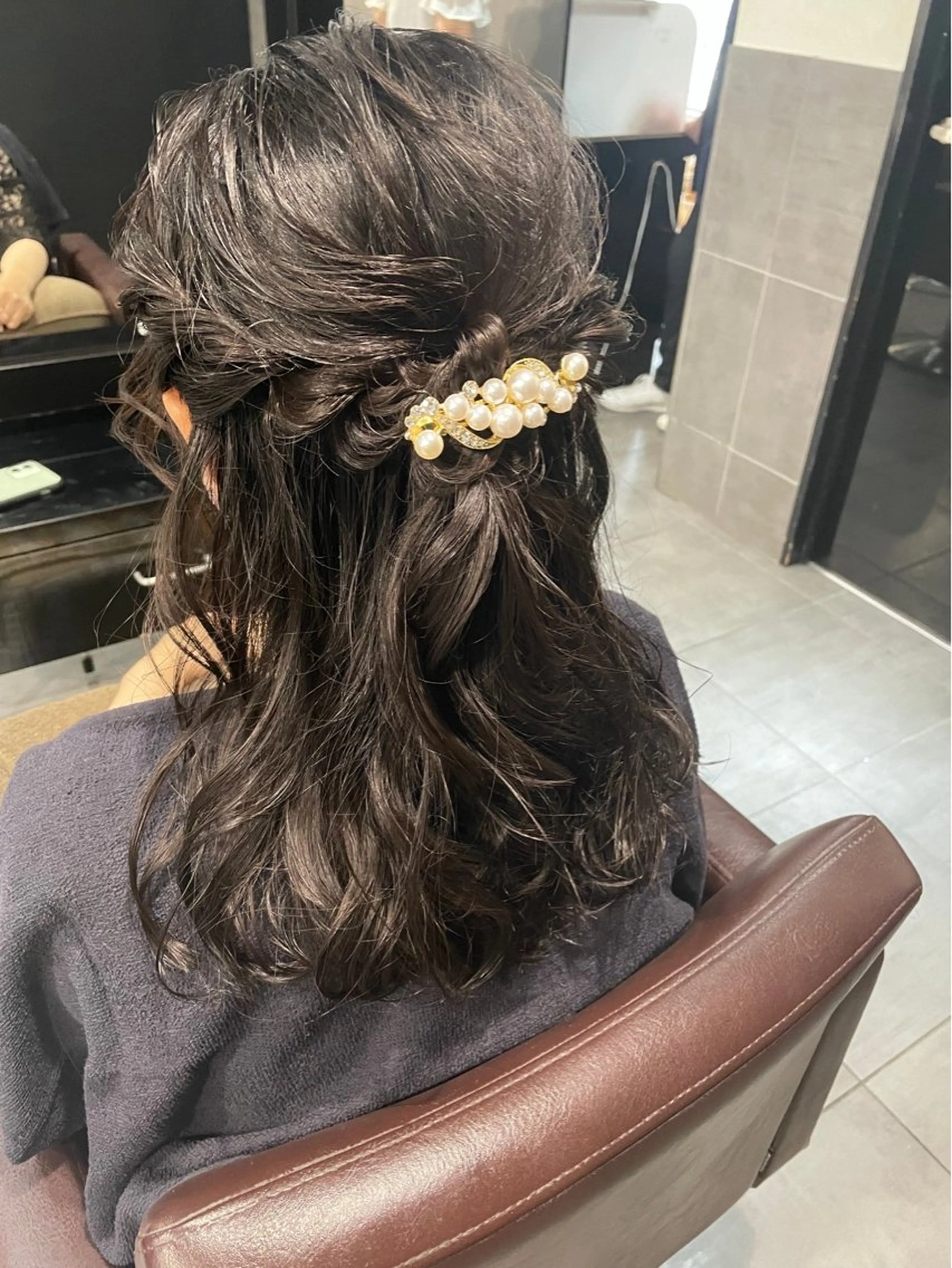 ヘアアレンジ 中野 結華のヘアスタイル