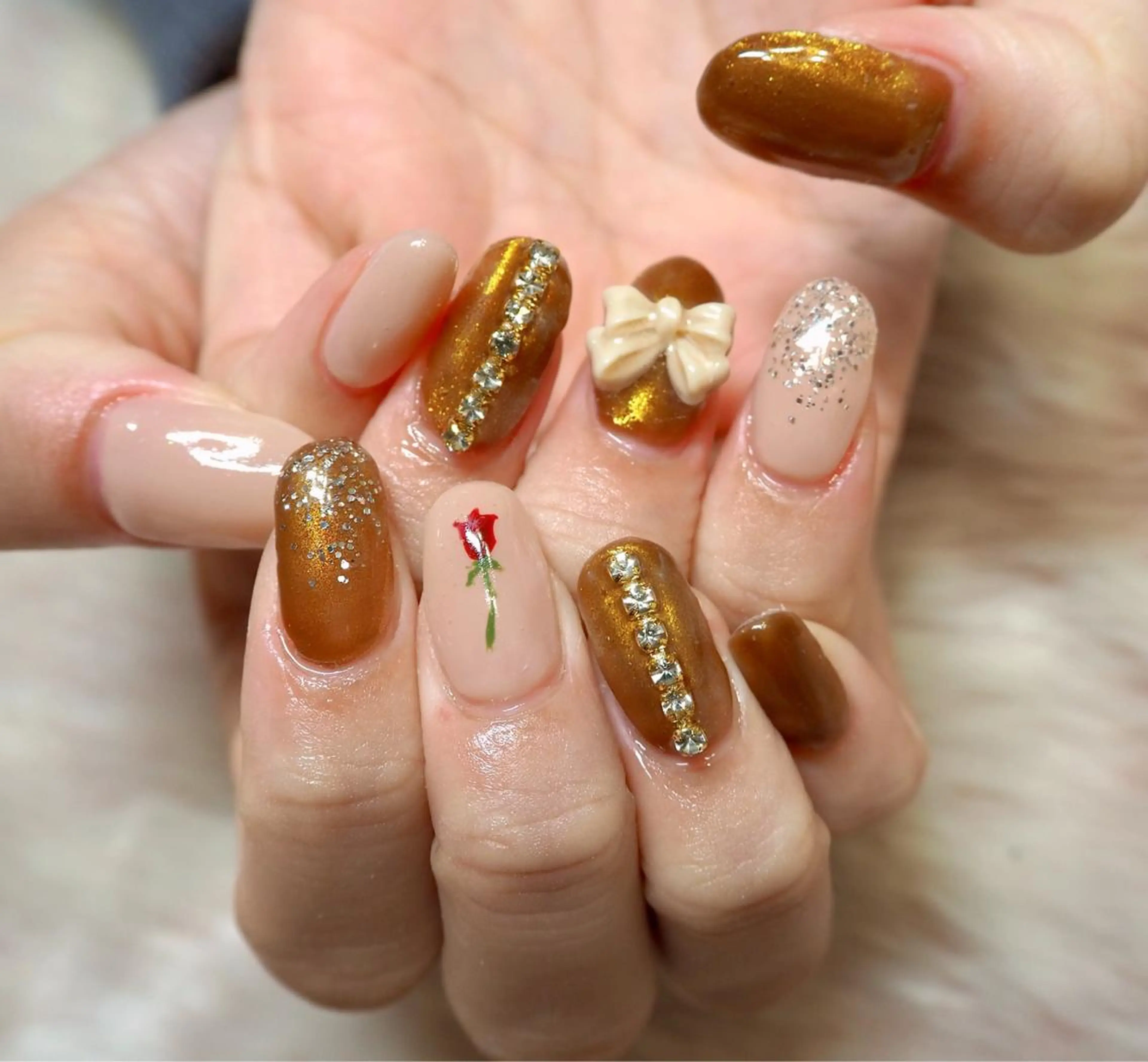 ネイル 持ち込み オーナーネイリスト MAKIのネイルデザイン