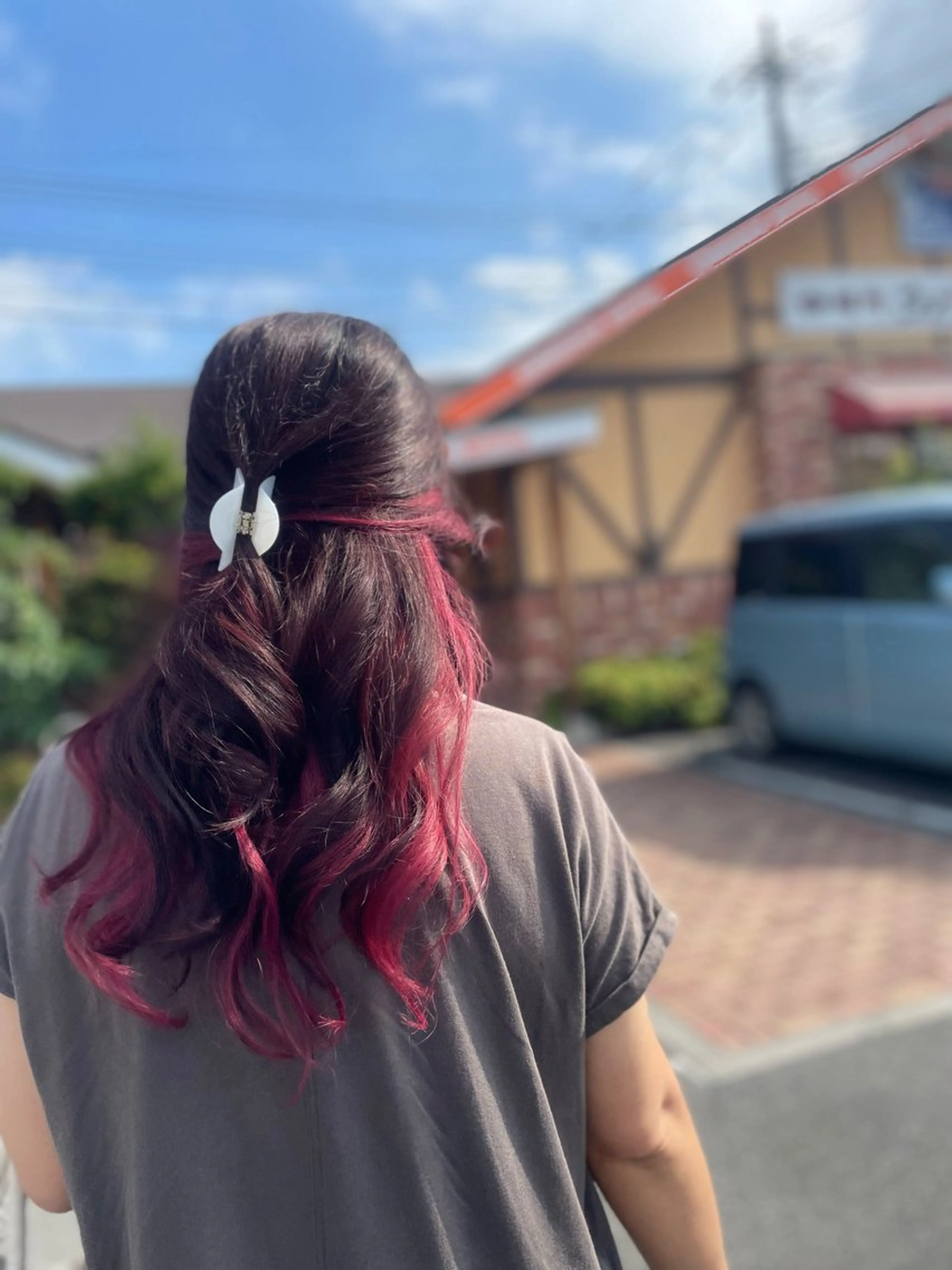 ロング ヘアアレンジ mod's hair 未来(みく)のヘアスタイル