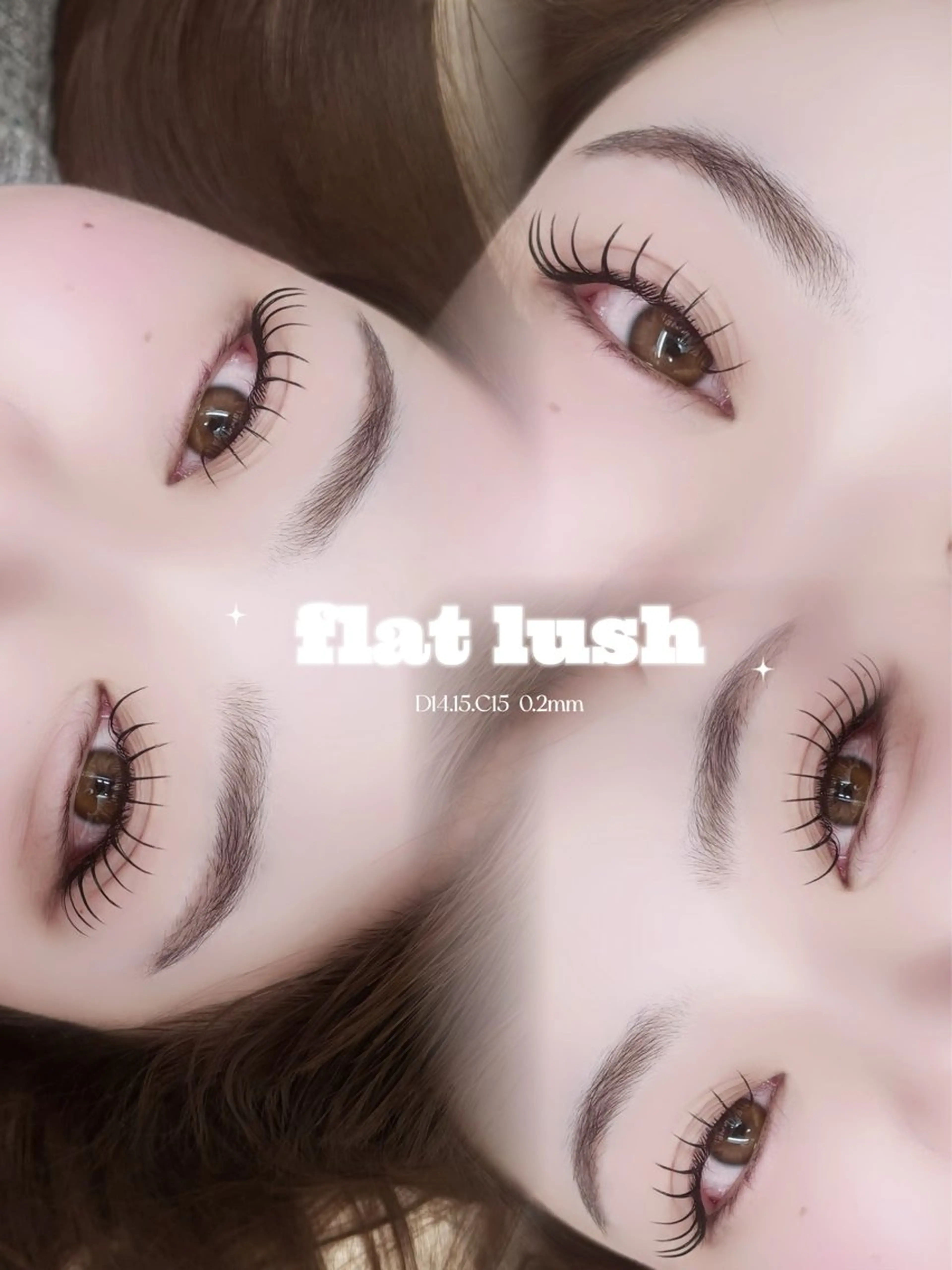 マツエク・マツパ AMERI所属・AMERI nana🩵のマツエク・マツパデザイン