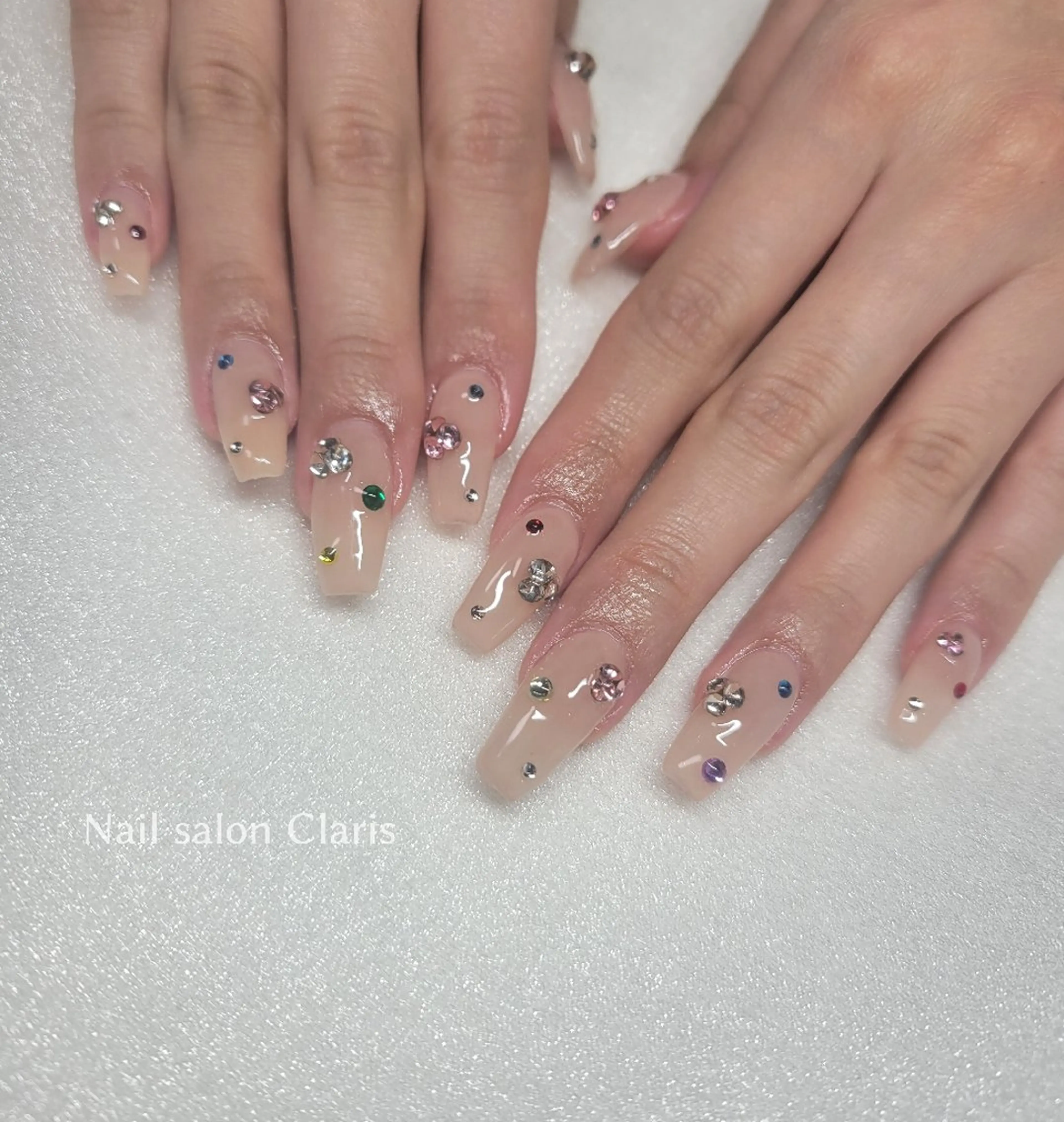 ネイル アートネイル スカルプネイル Nailsalon Clarisのネイルデザイン