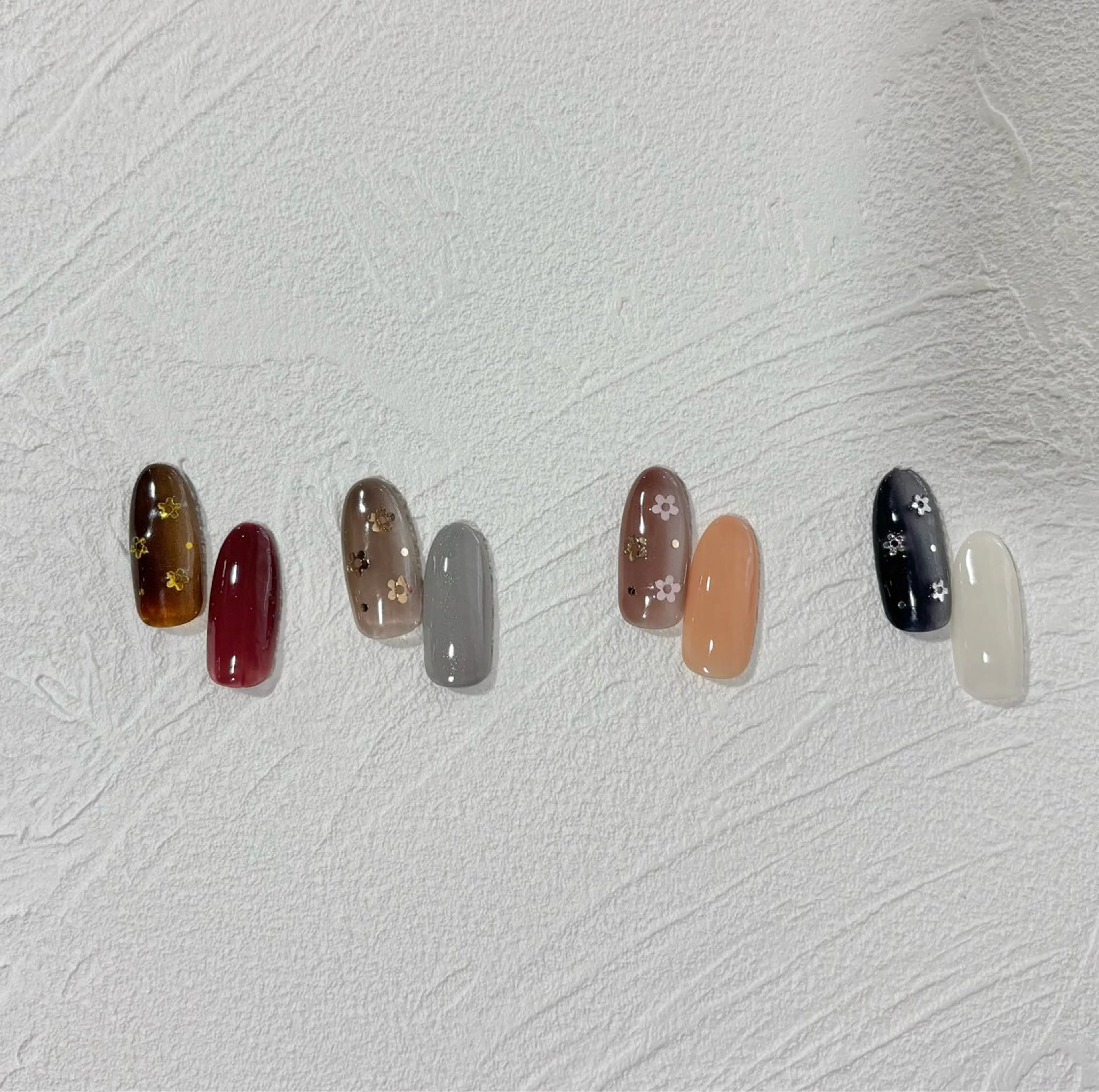 ネイル マグネットネイル オフィスネイル ハンドネイル nailsister まゆのネイルデザイン