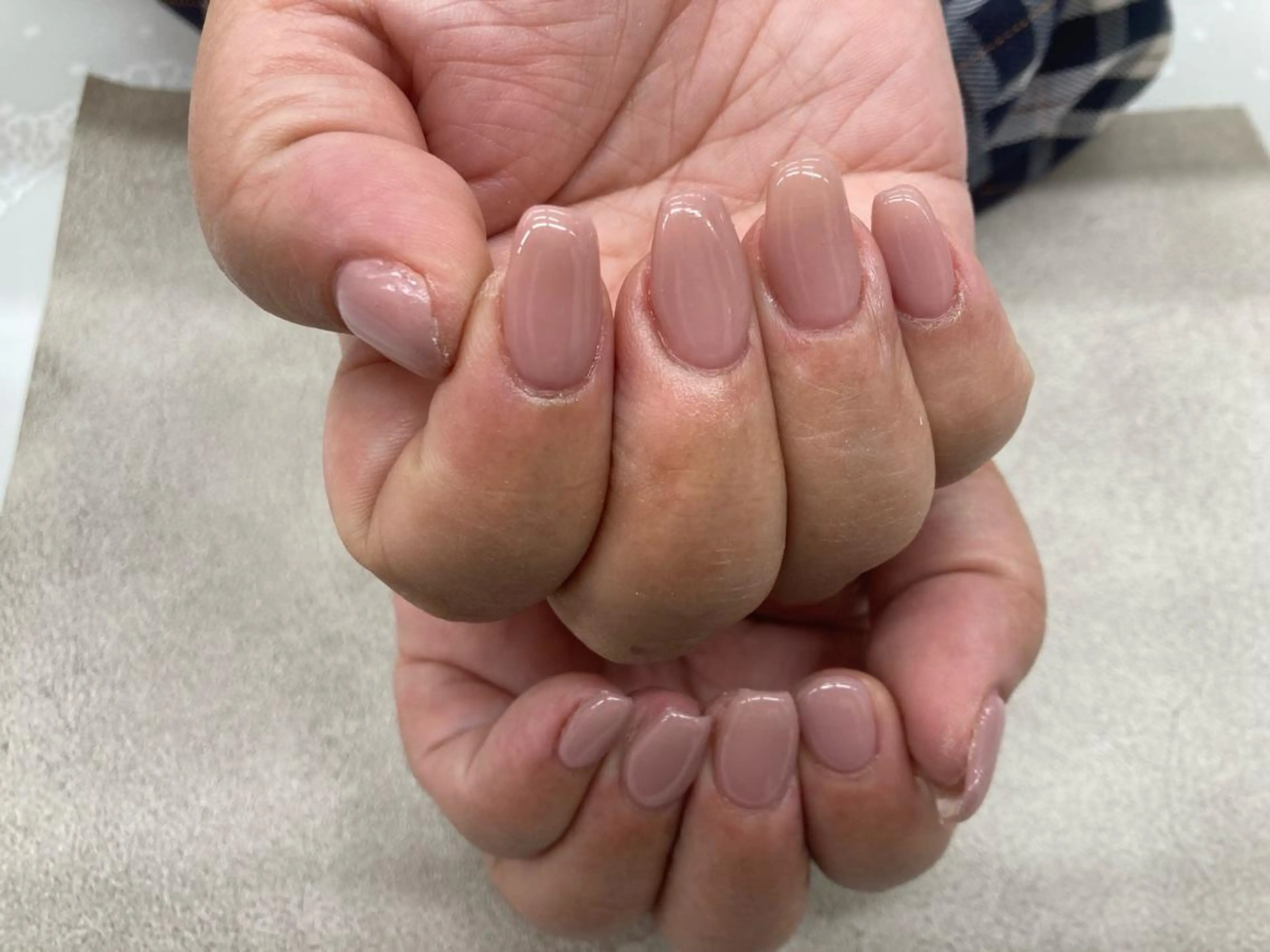 ネイル ワンカラーネイル Maple saronのネイルデザイン