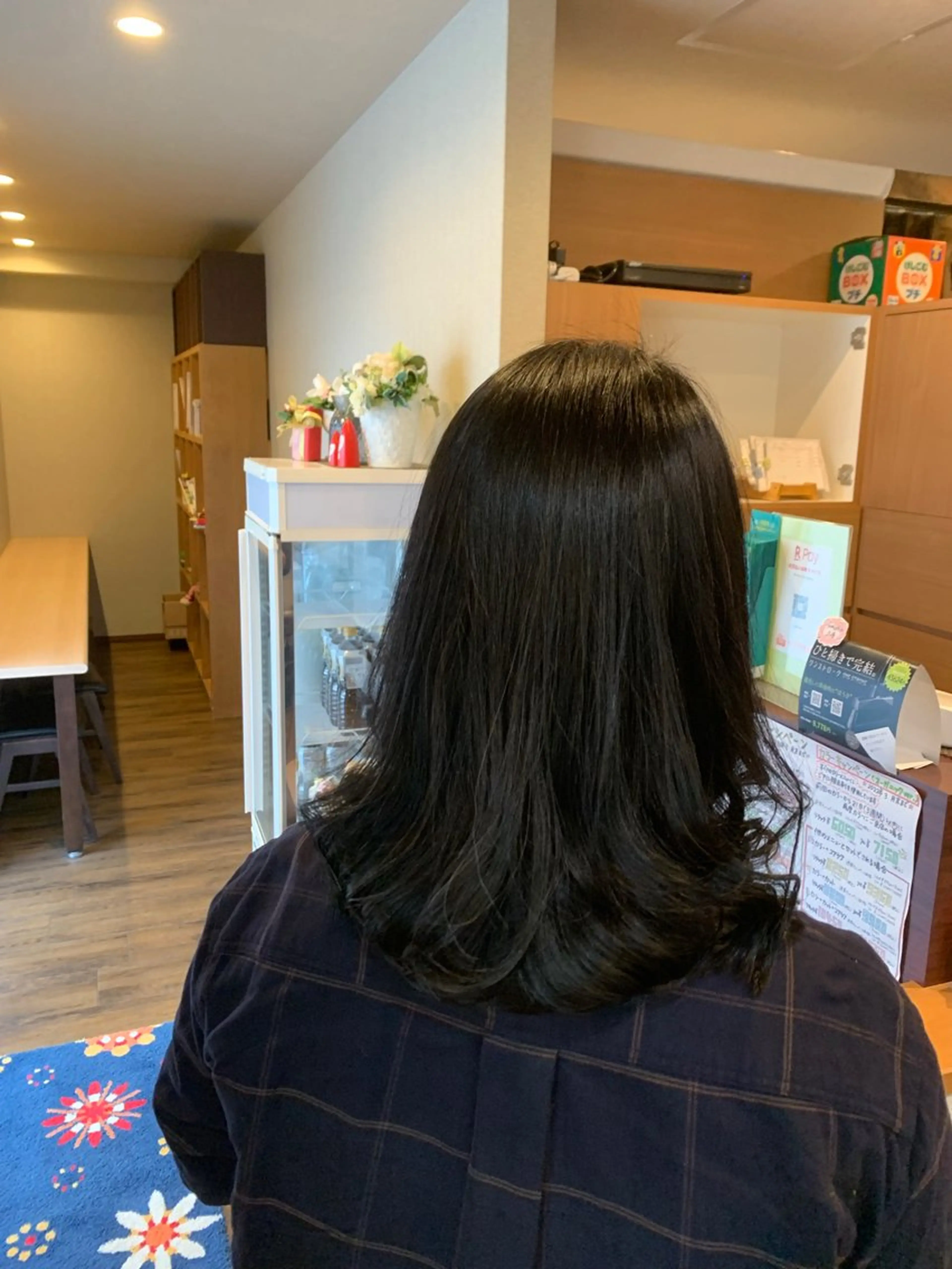 セミロング パーマ 大人女子&髪改善専門 Nobuフリーランスのヘアスタイル